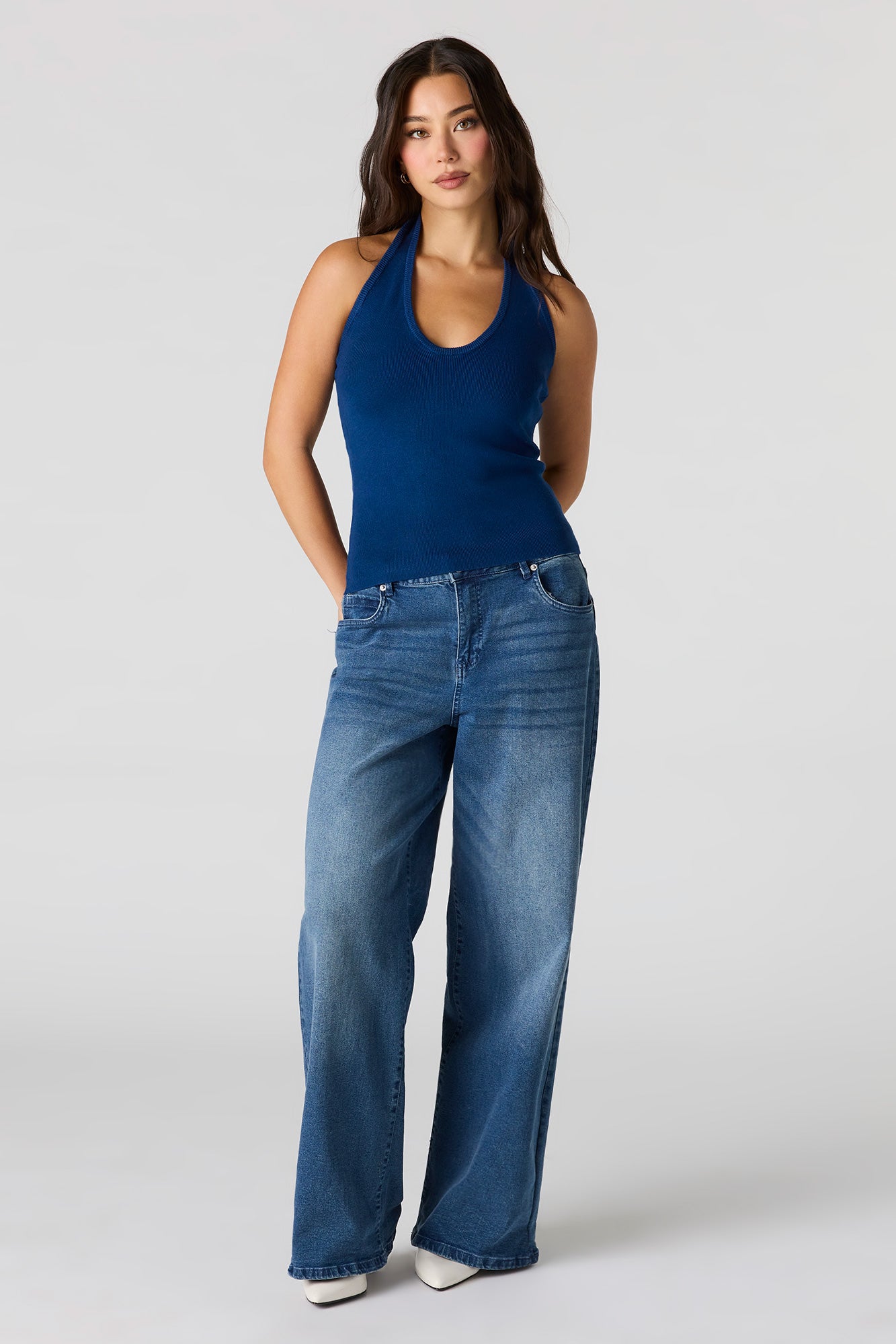 Ribbed Halter Top