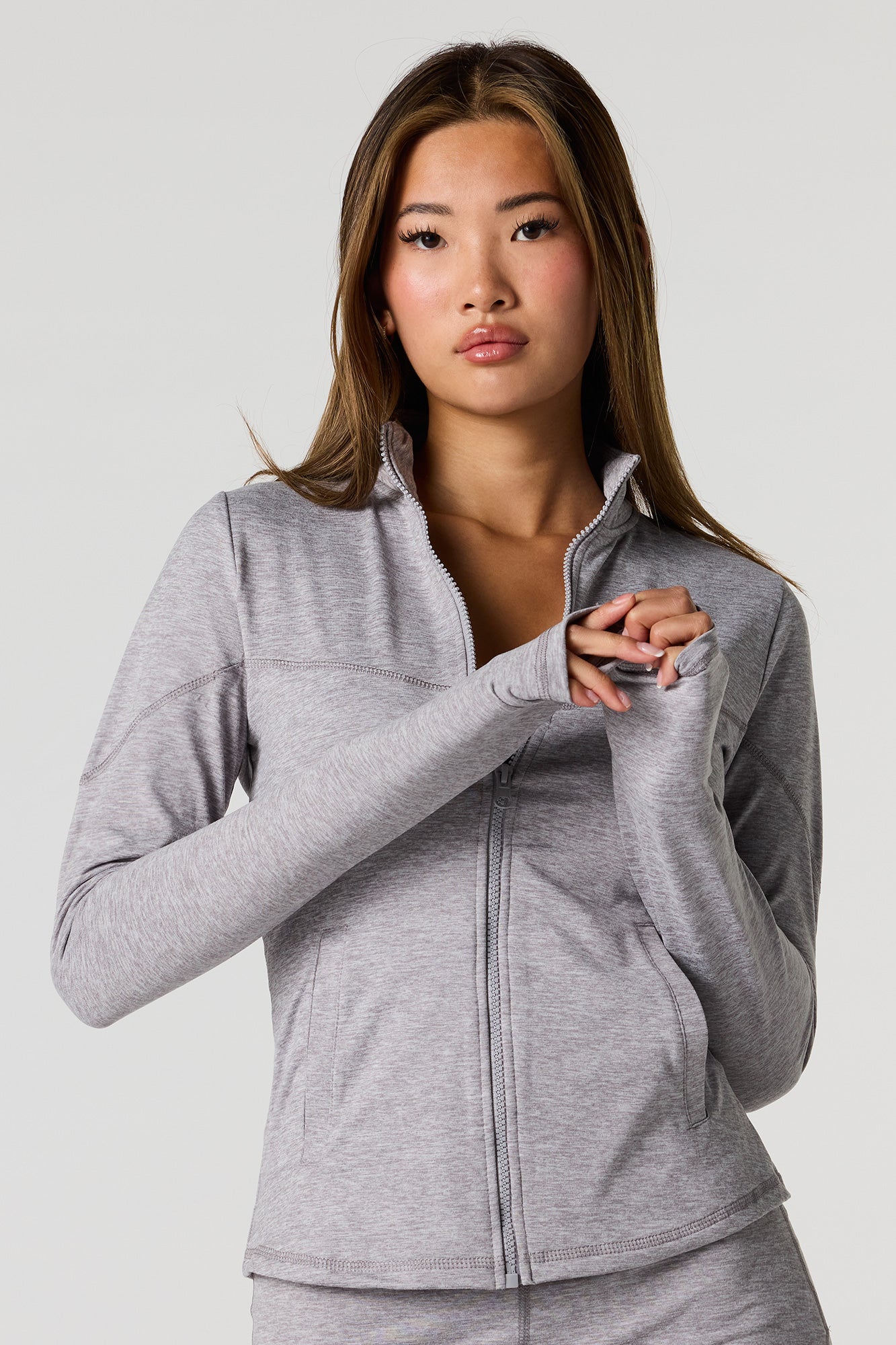 Active Smooth Zip-Up Jacket