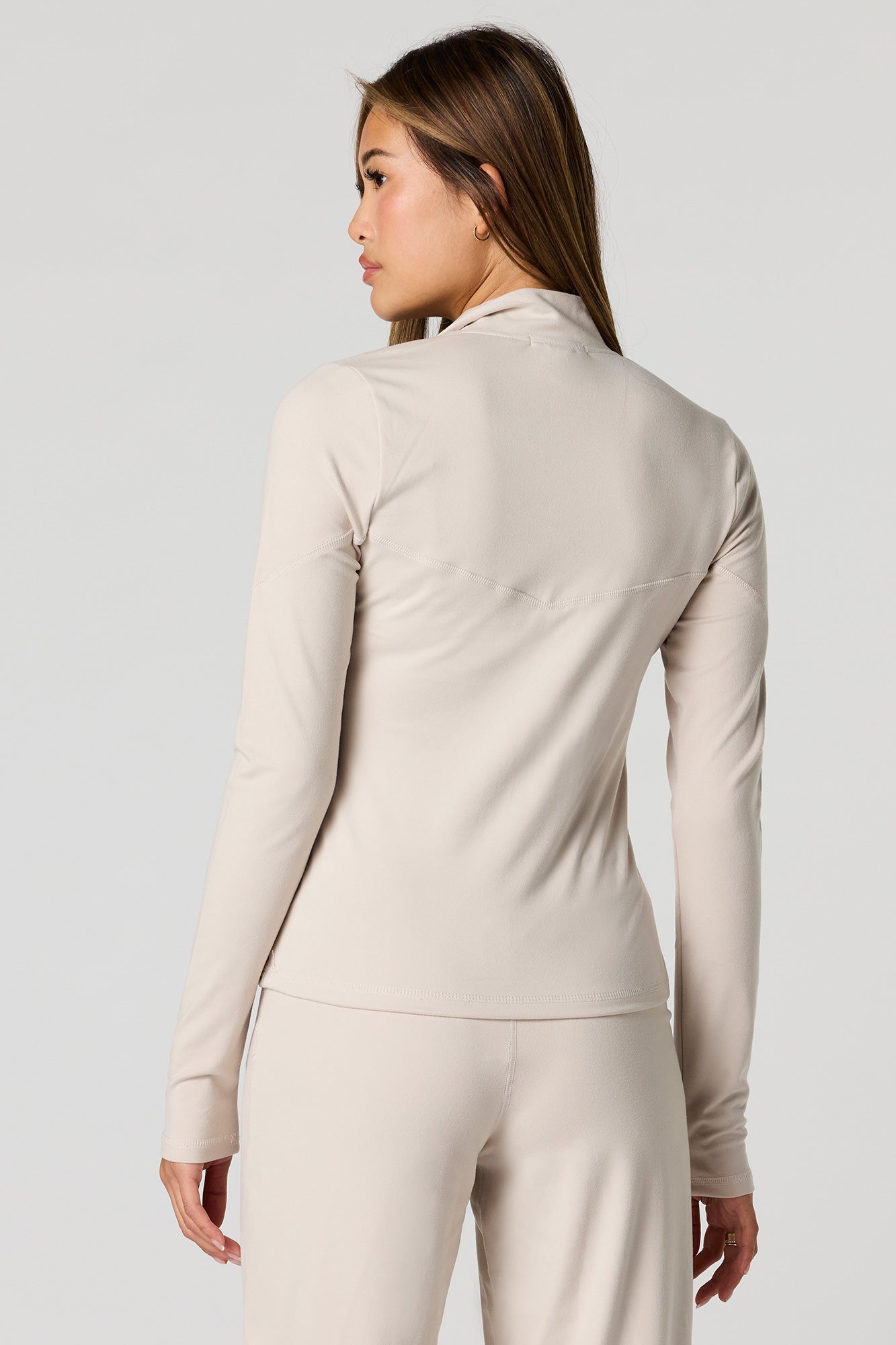 Active Smooth Zip-Up Jacket