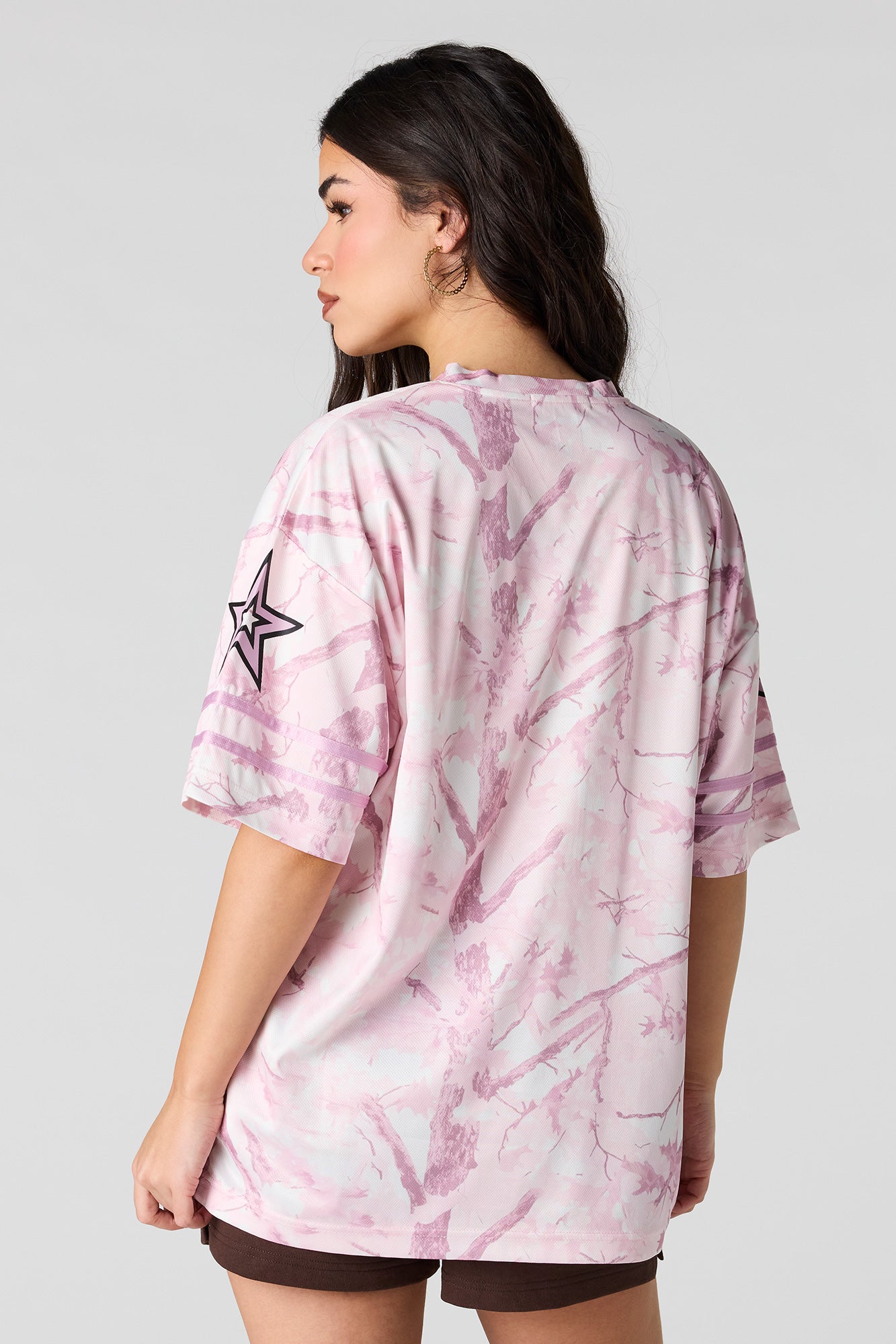 Graphic Mesh Camo Jersey