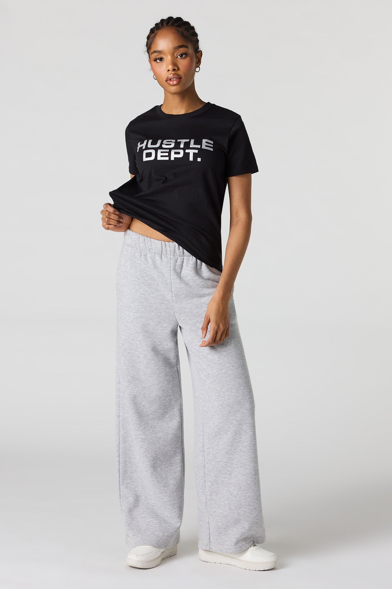 Hustle Department Graphic T-Shirt