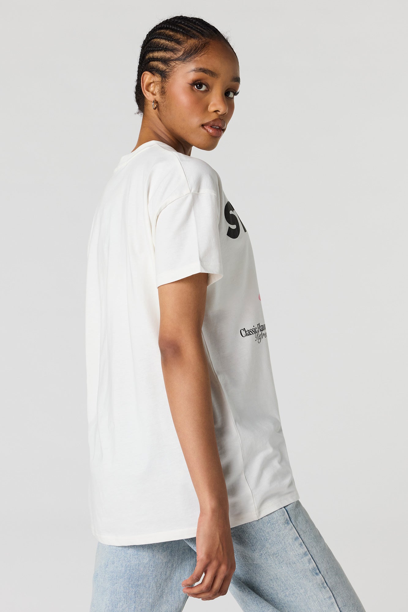 Stay Cool Graphic Oversized  T-Shirt