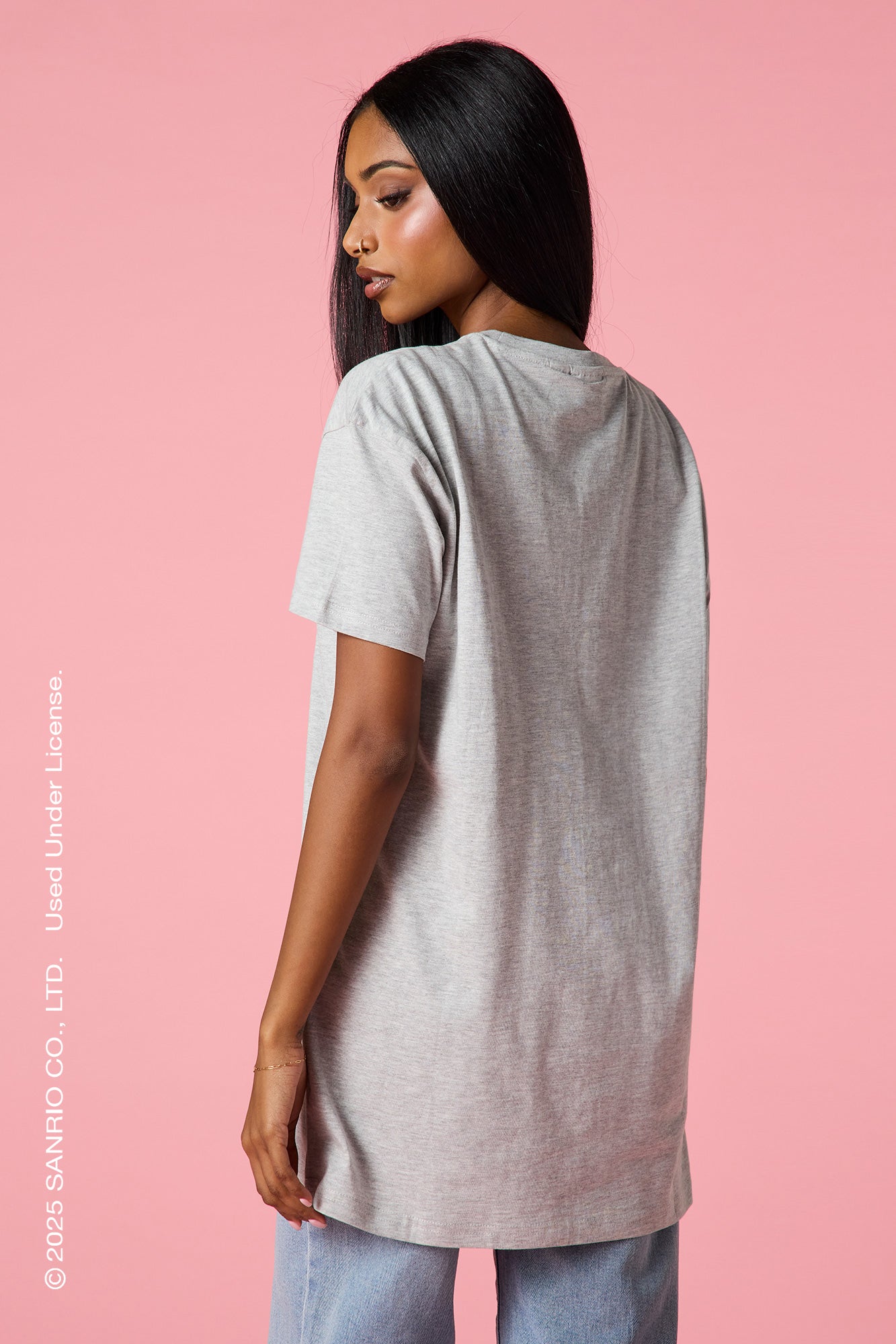 My Melody™ Embroidered Oversized T-Shirt