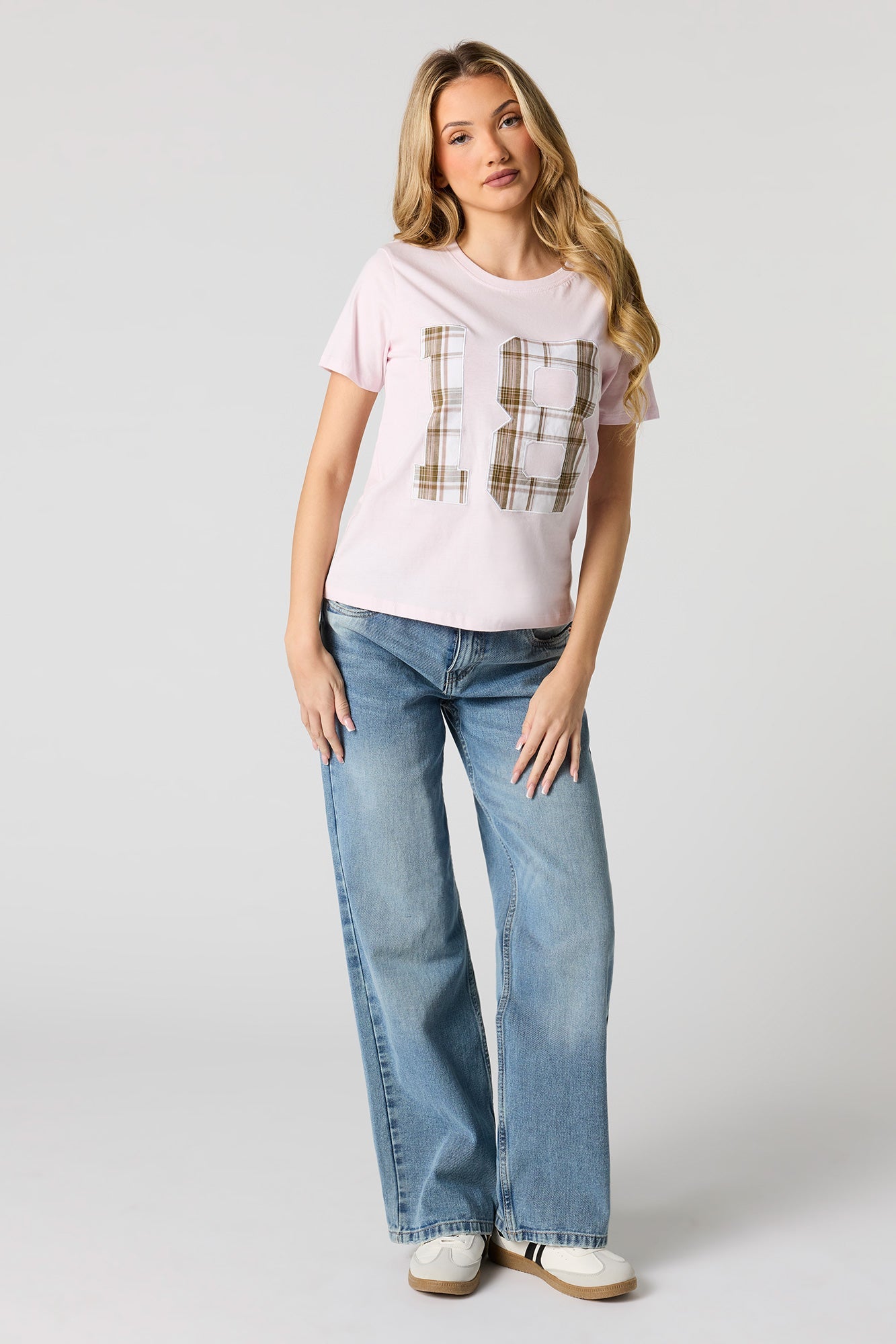 18 Twill Embroidered T-Shirt