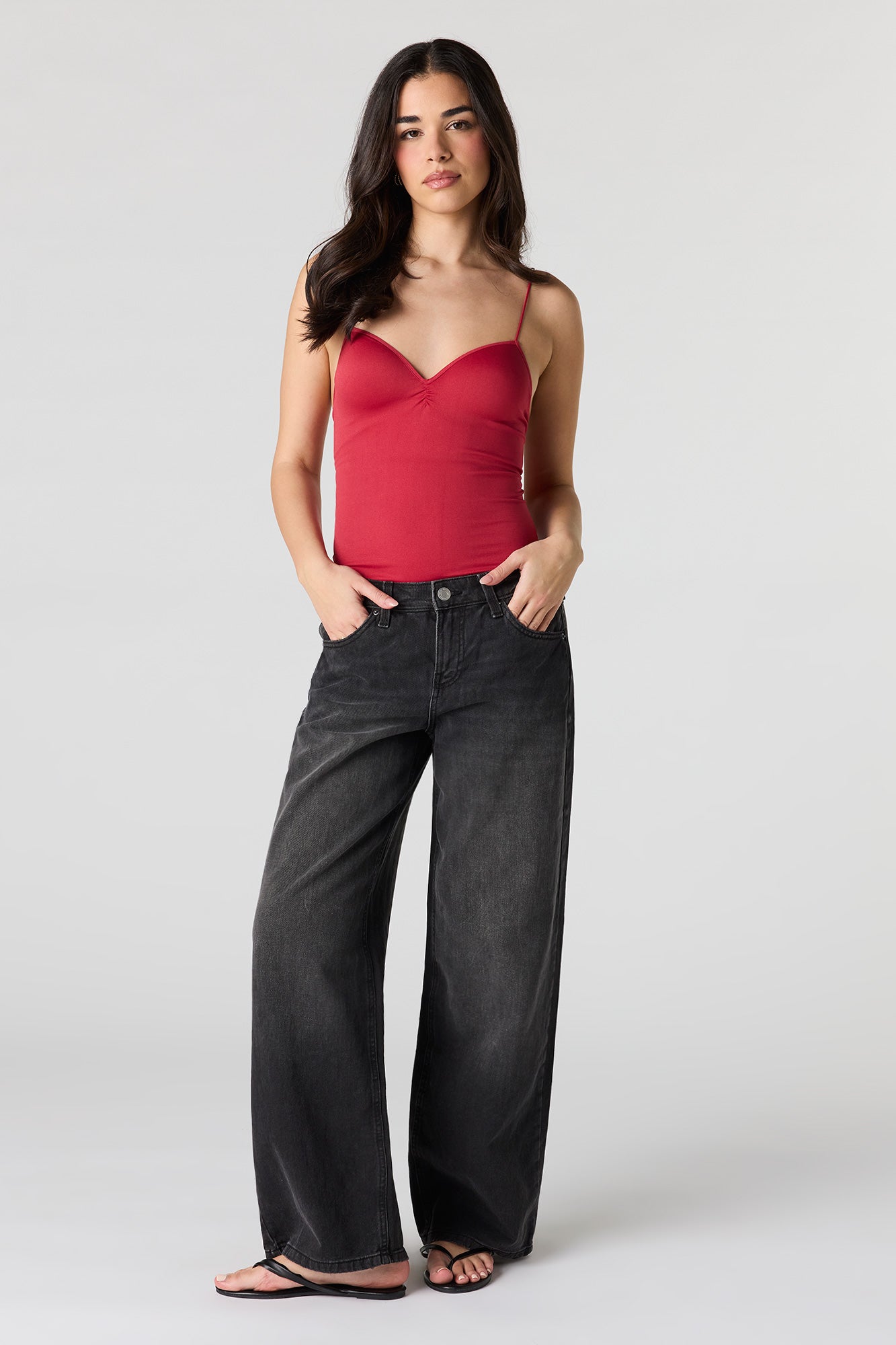 Braless Seamless Sweetheart Bodysuit