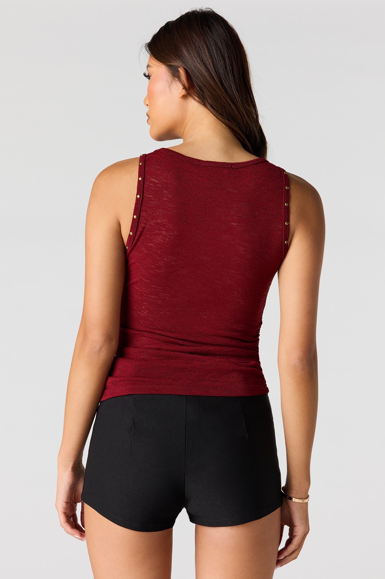 Studded Cinched Side Tank