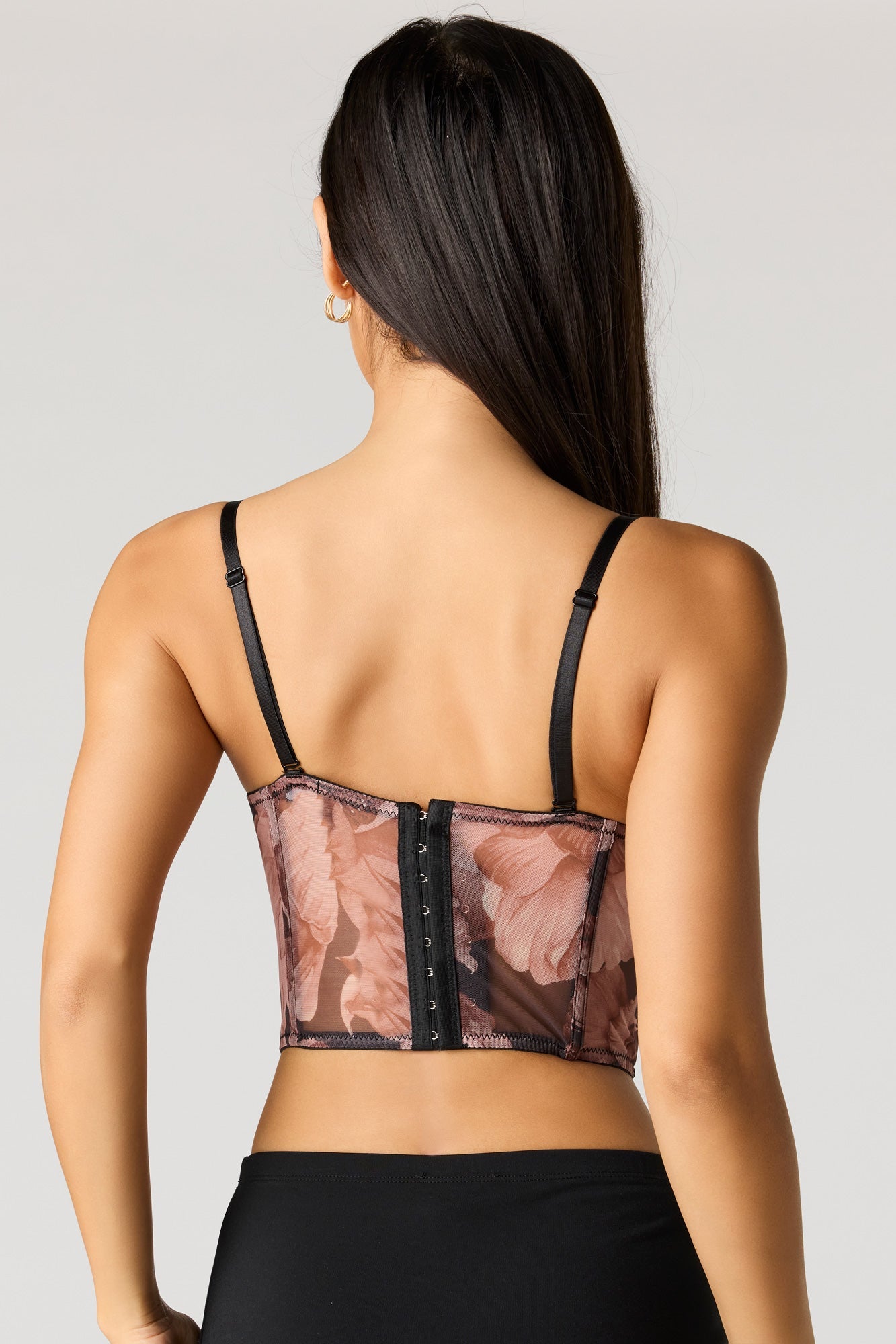 Mesh Corset Top