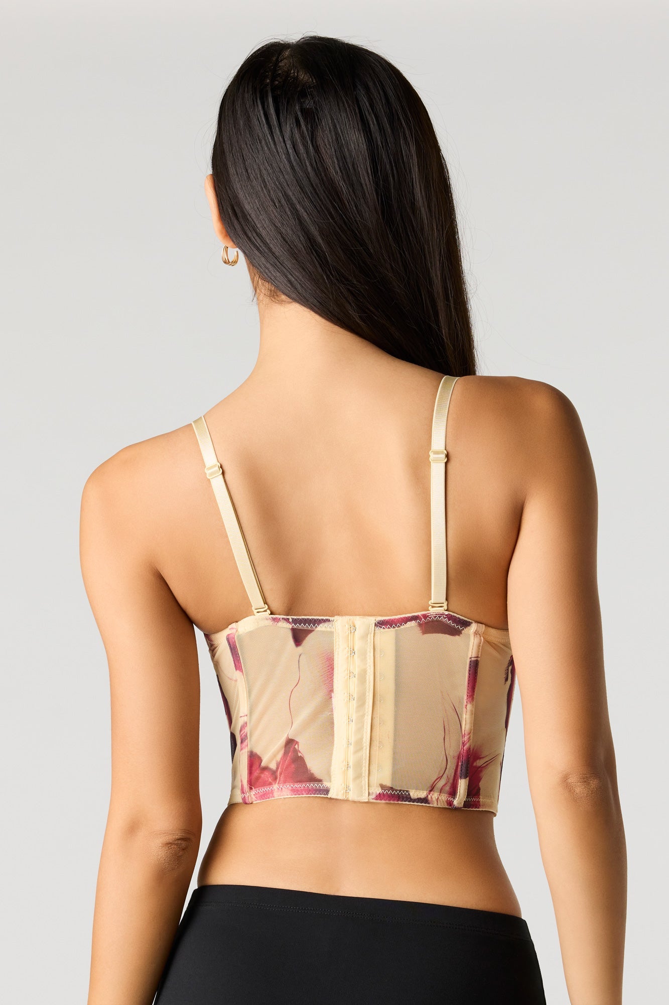 Mesh Corset Top