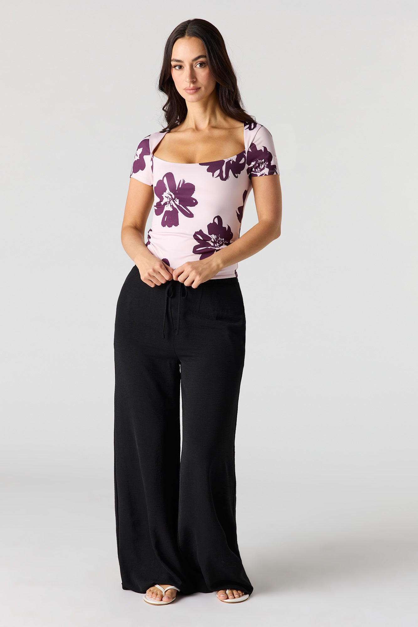 Contour Scoop Neck T-Shirt