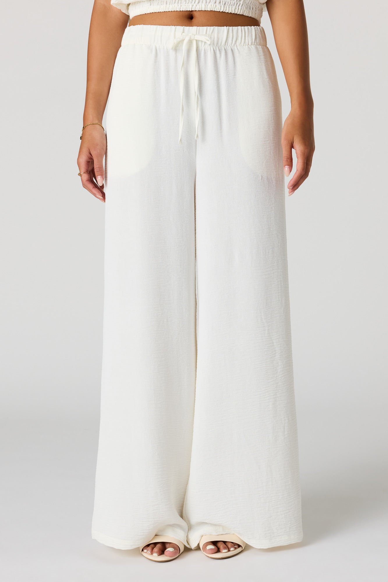 Wide Leg Drawstring Pant