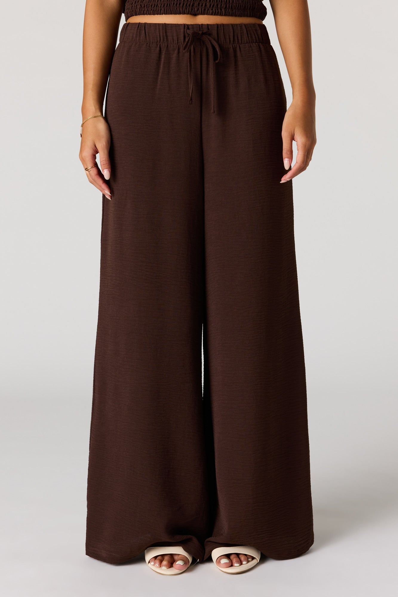 Wide Leg Drawstring Pant