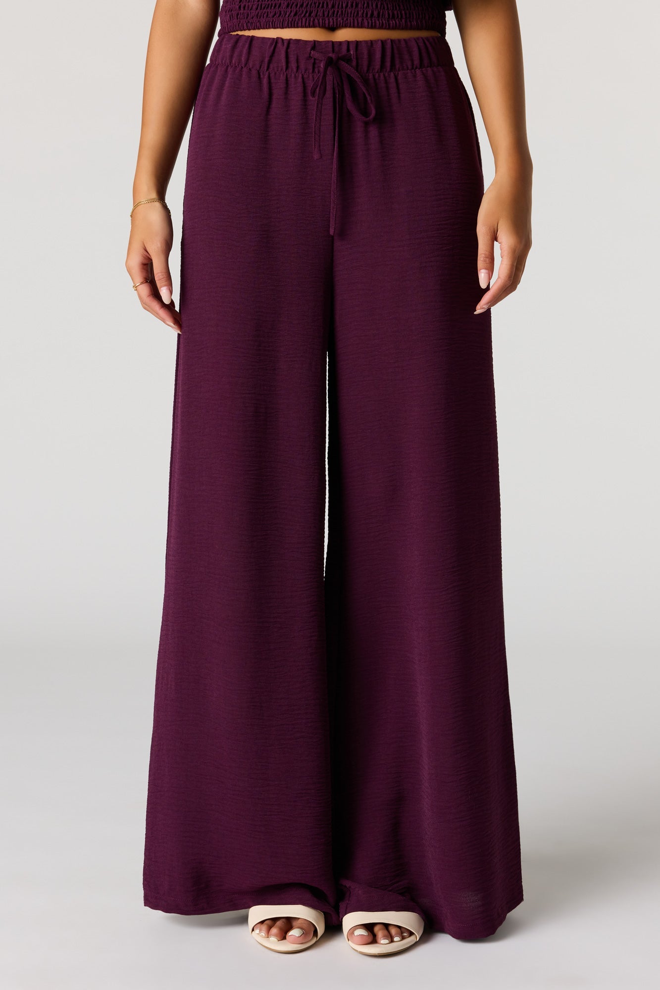 Wide Leg Drawstring Pant