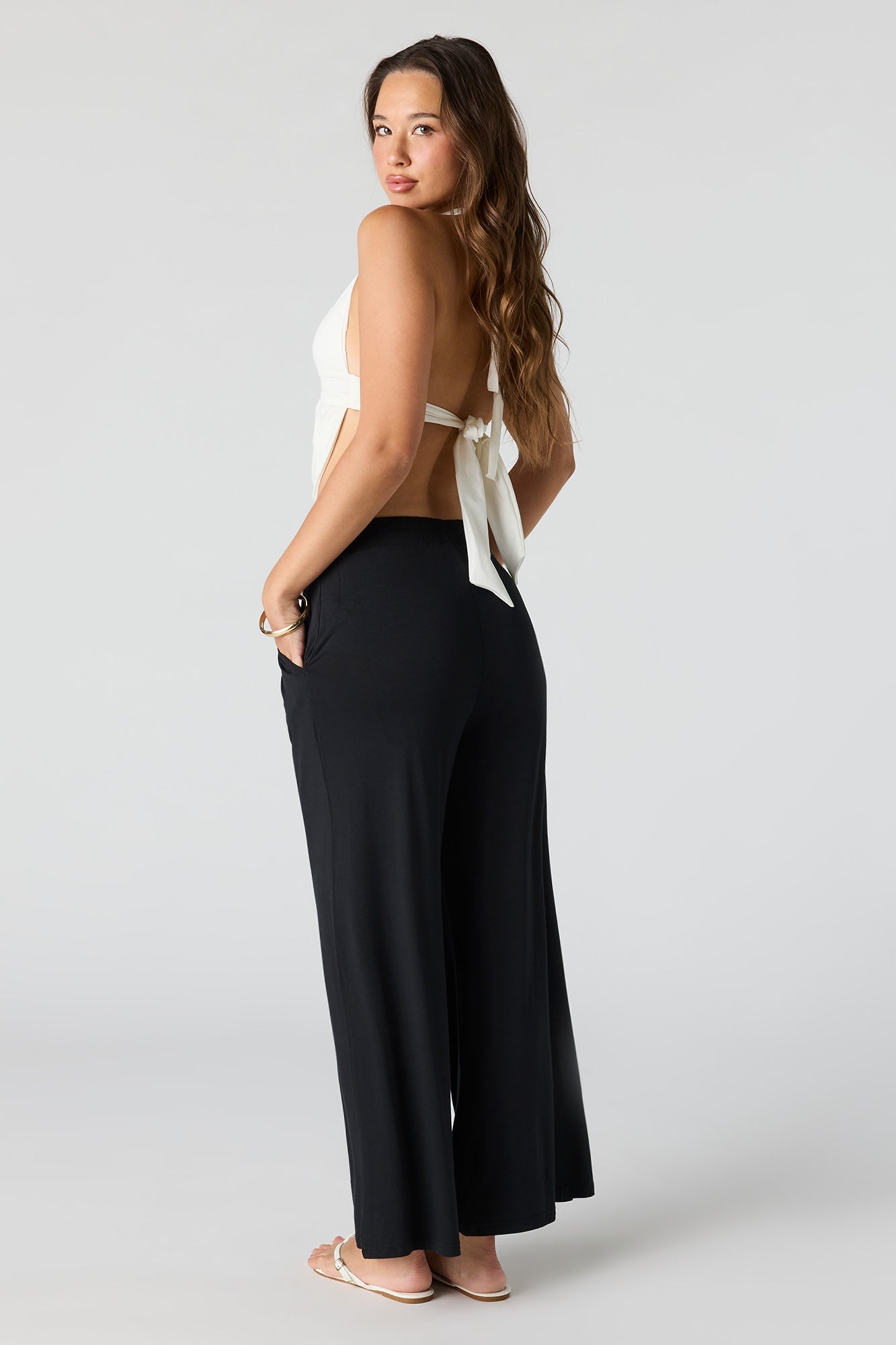 Wide Leg Dress Pant