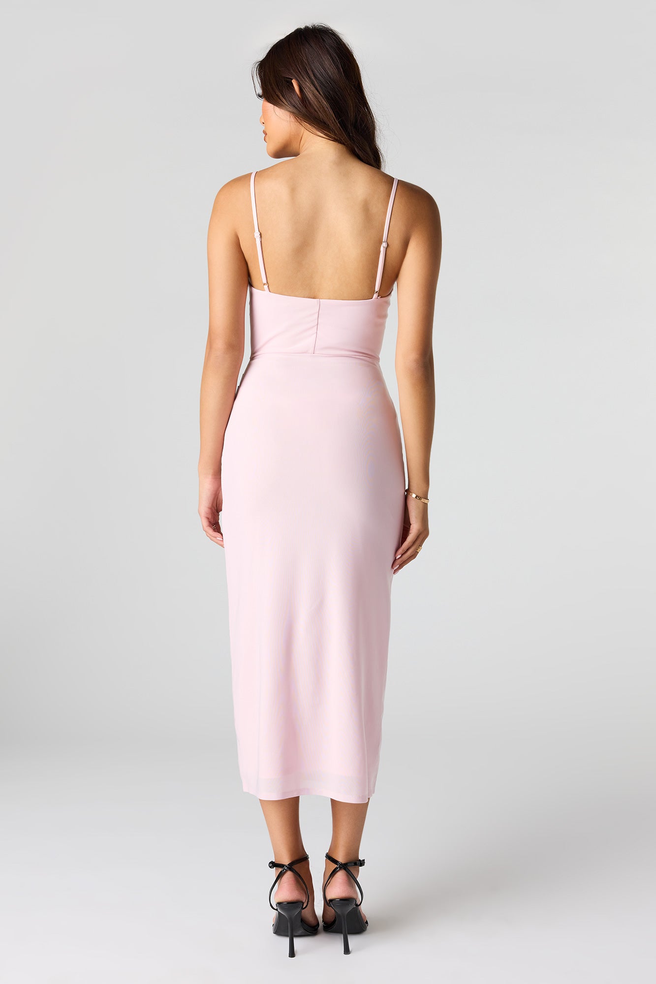 Mesh Midi Dress