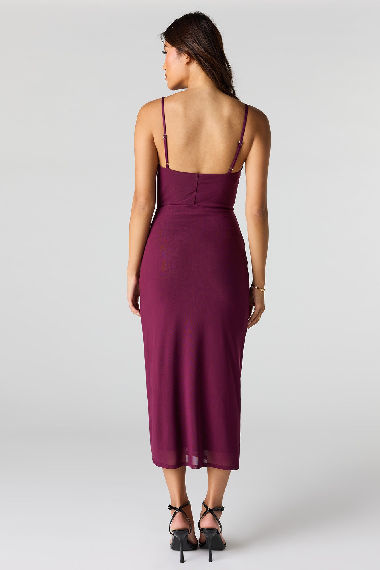 Mesh Midi Dress