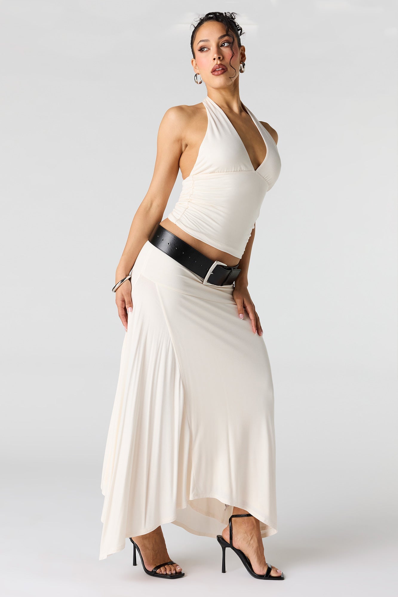 Asymmetrical Maxi Skirt