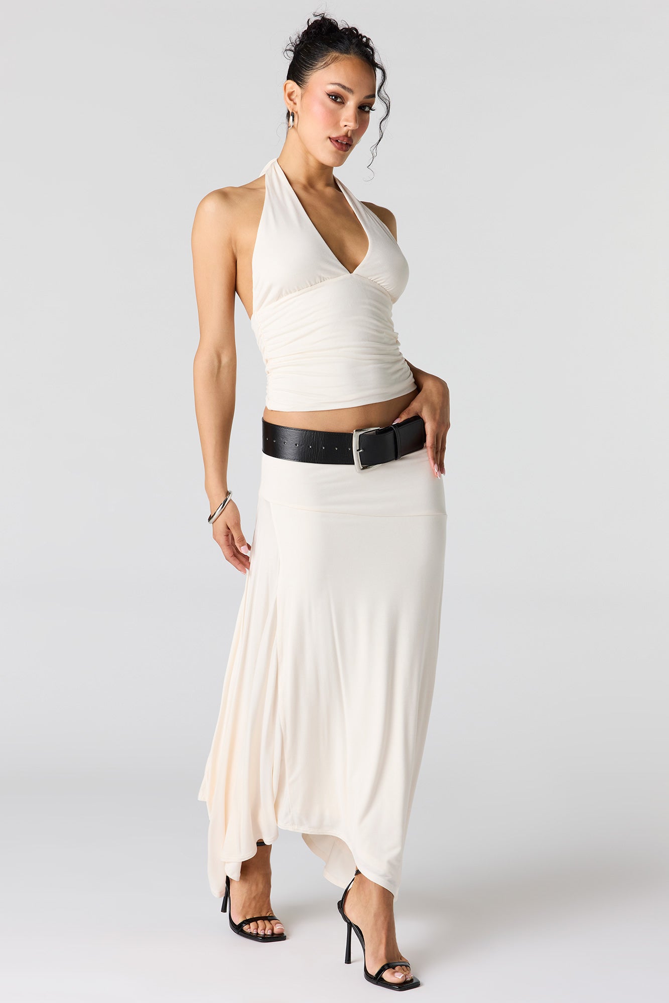 Asymmetrical Maxi Skirt