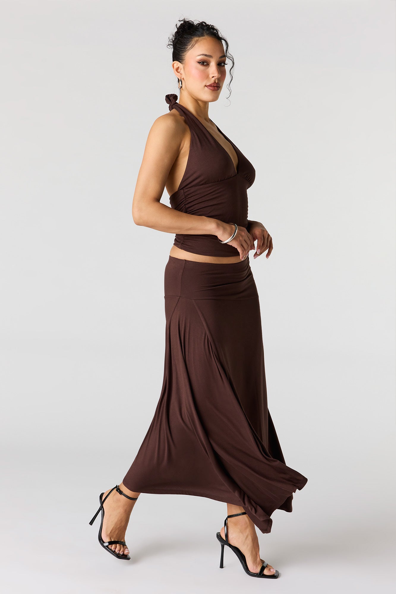 Asymmetrical Maxi Skirt