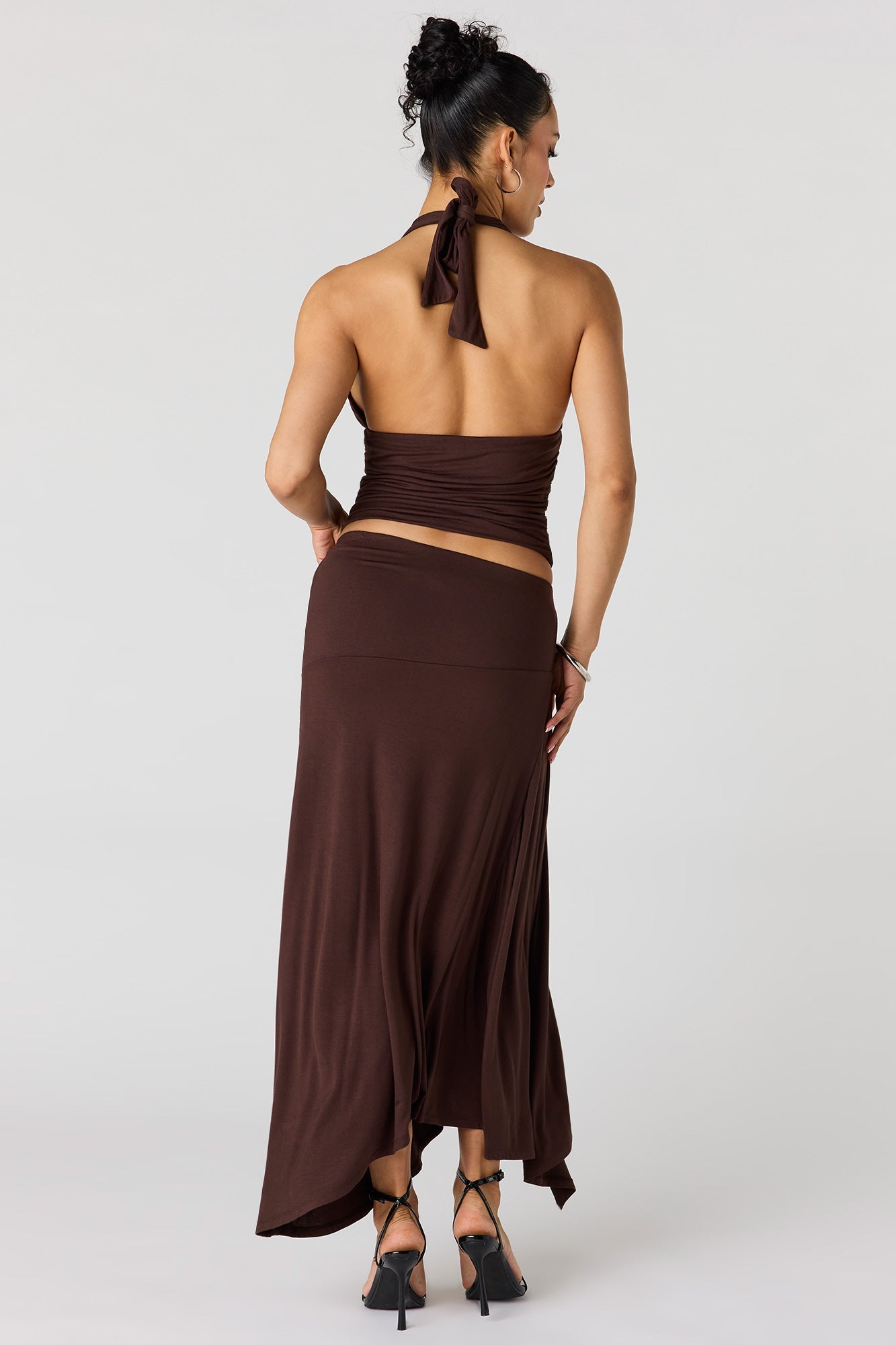 Asymmetrical Maxi Skirt