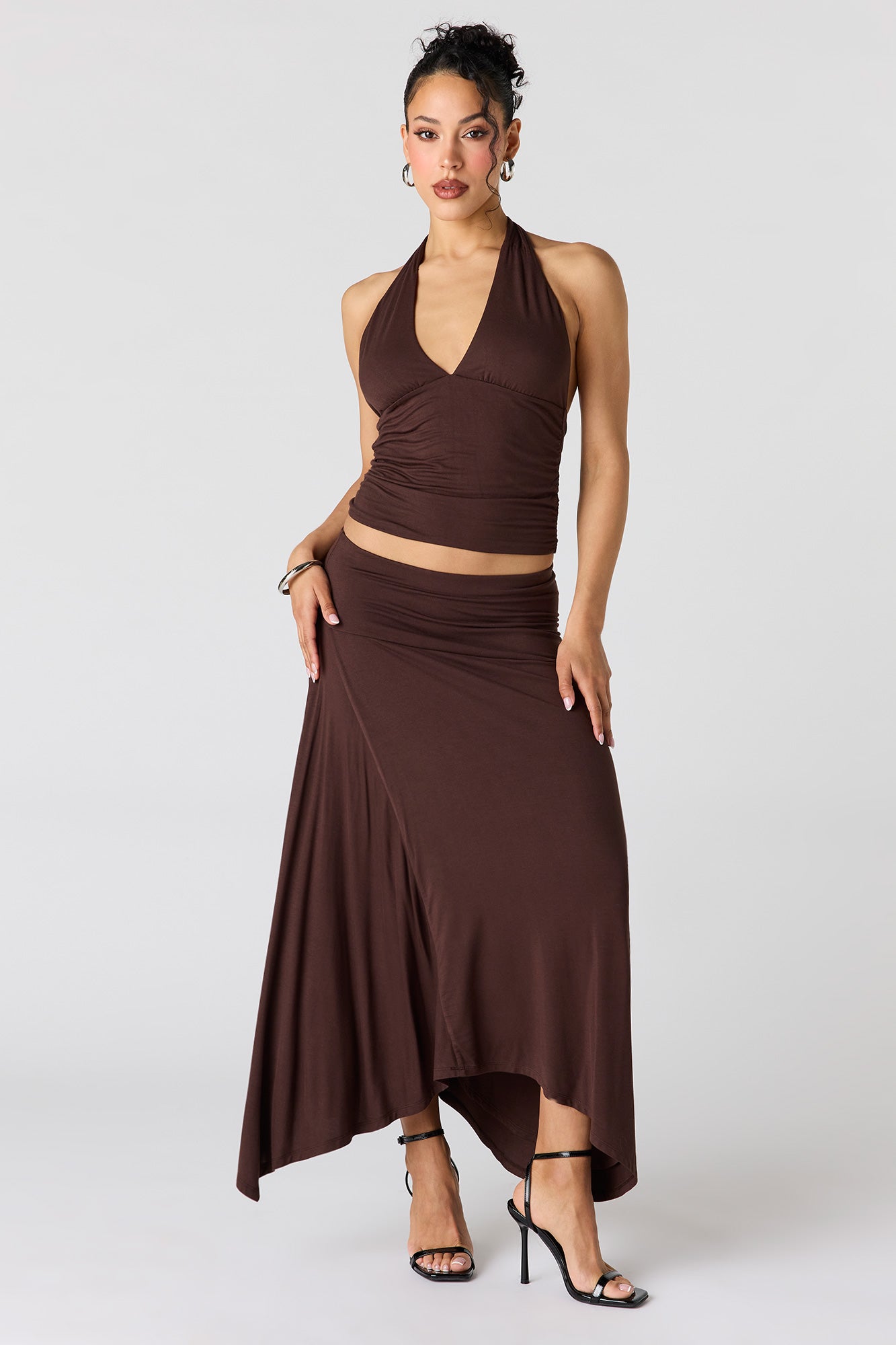 Asymmetrical Maxi Skirt