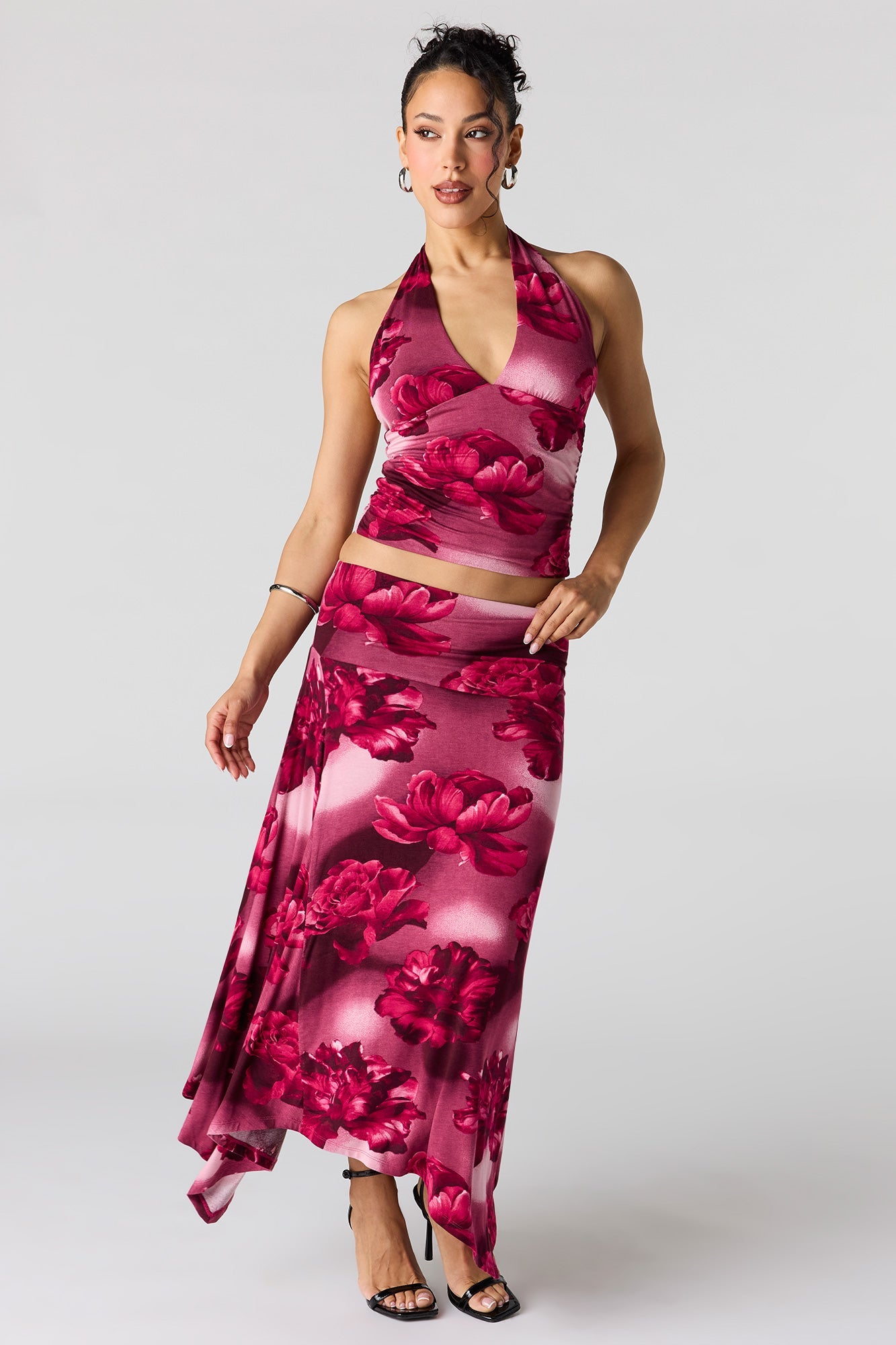 Asymmetrical Maxi Skirt