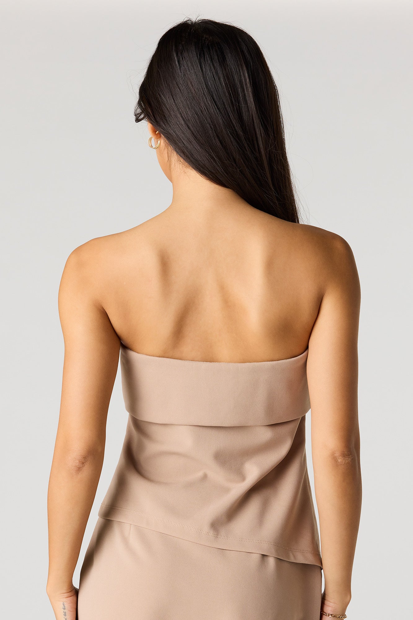 Foldover Tube Top