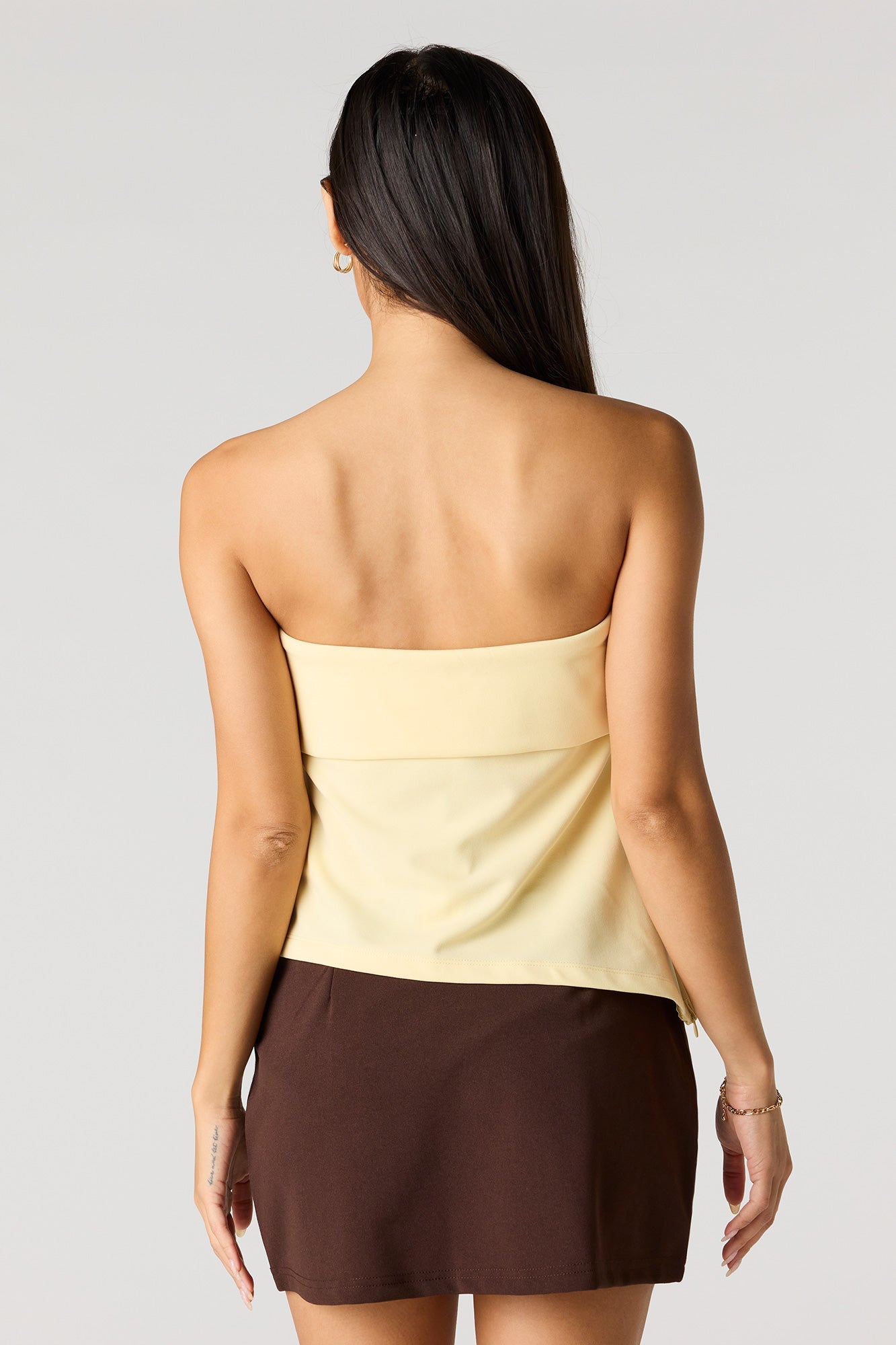 Foldover Tube Top