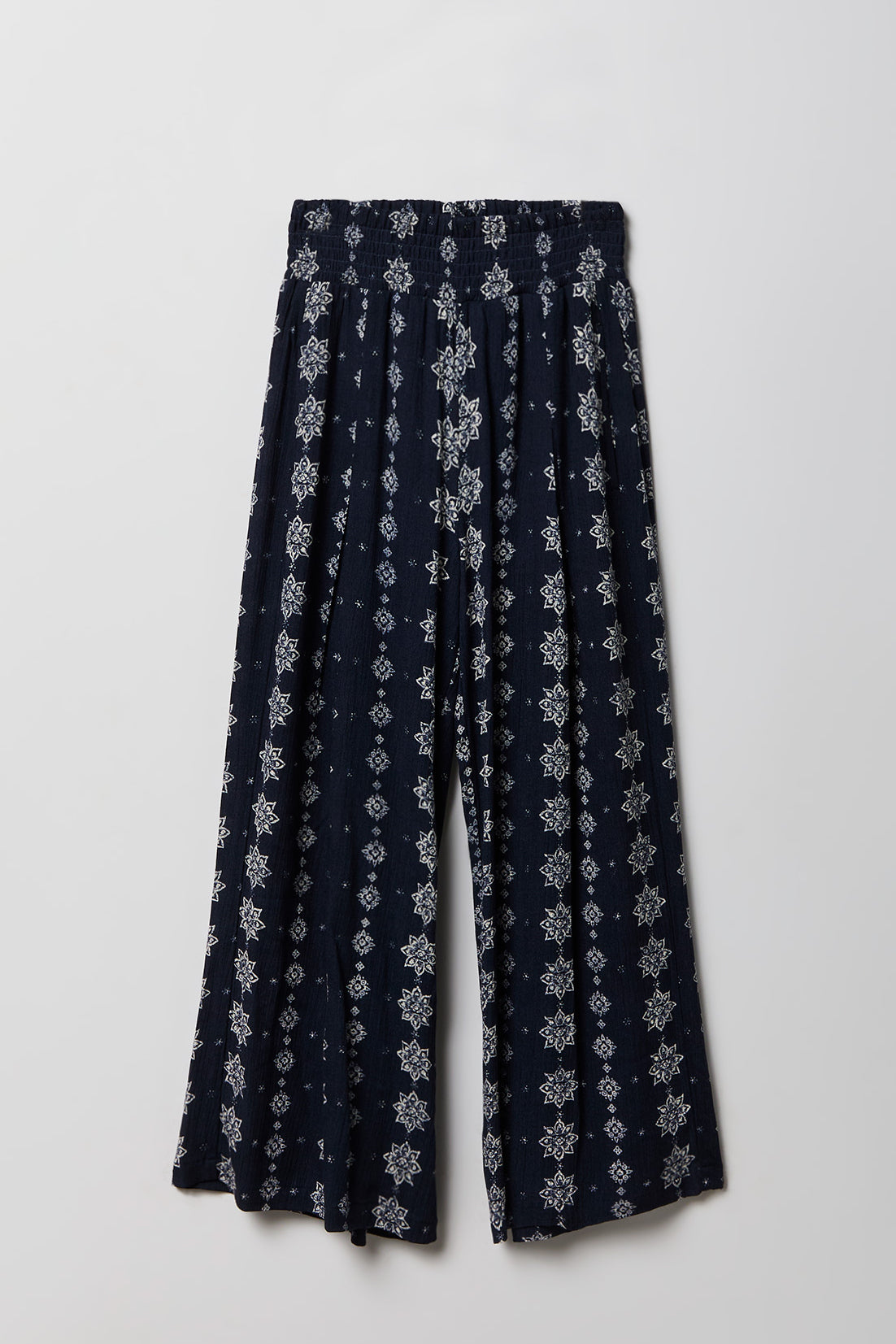 Girls Smocked Palazzo Pant