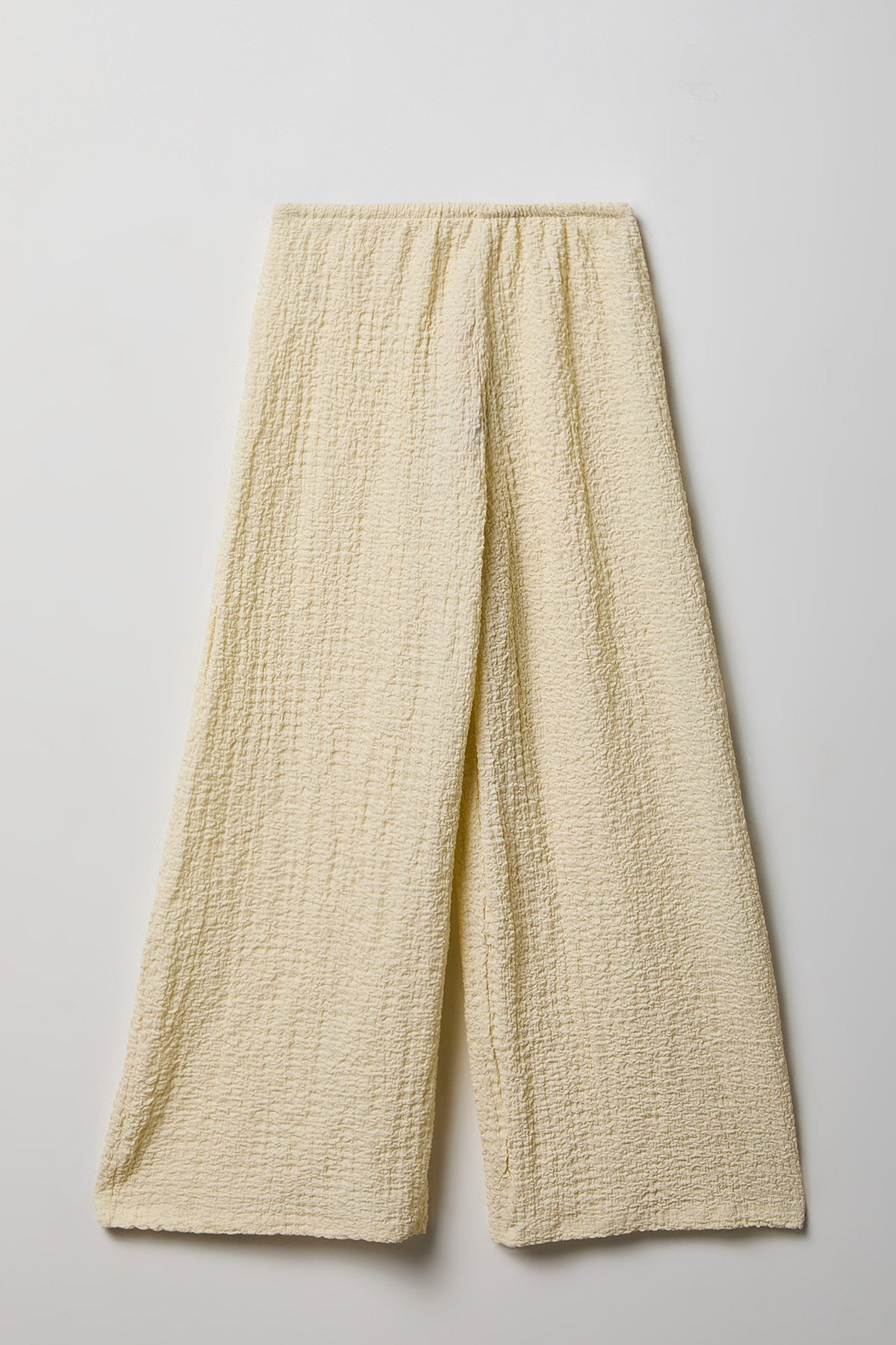 Girls Textured Wide Leg Pant