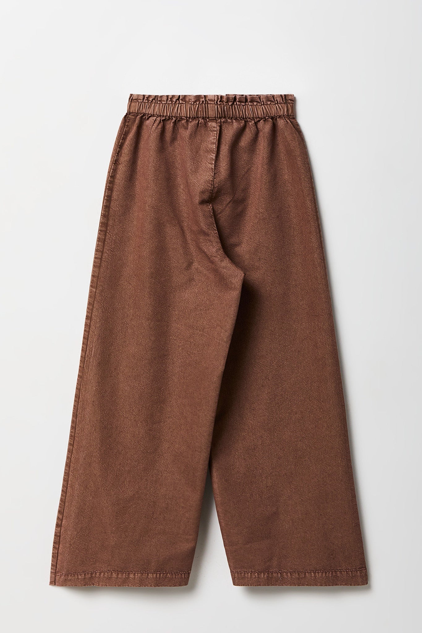 Girls Wide Leg Paperbag Jean