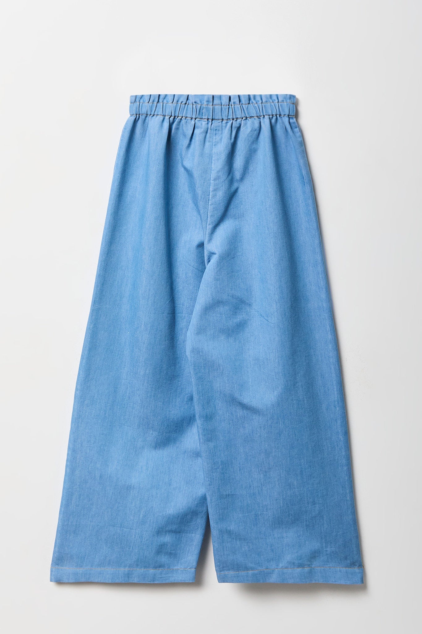 Girls Wide Leg Paperbag Jean