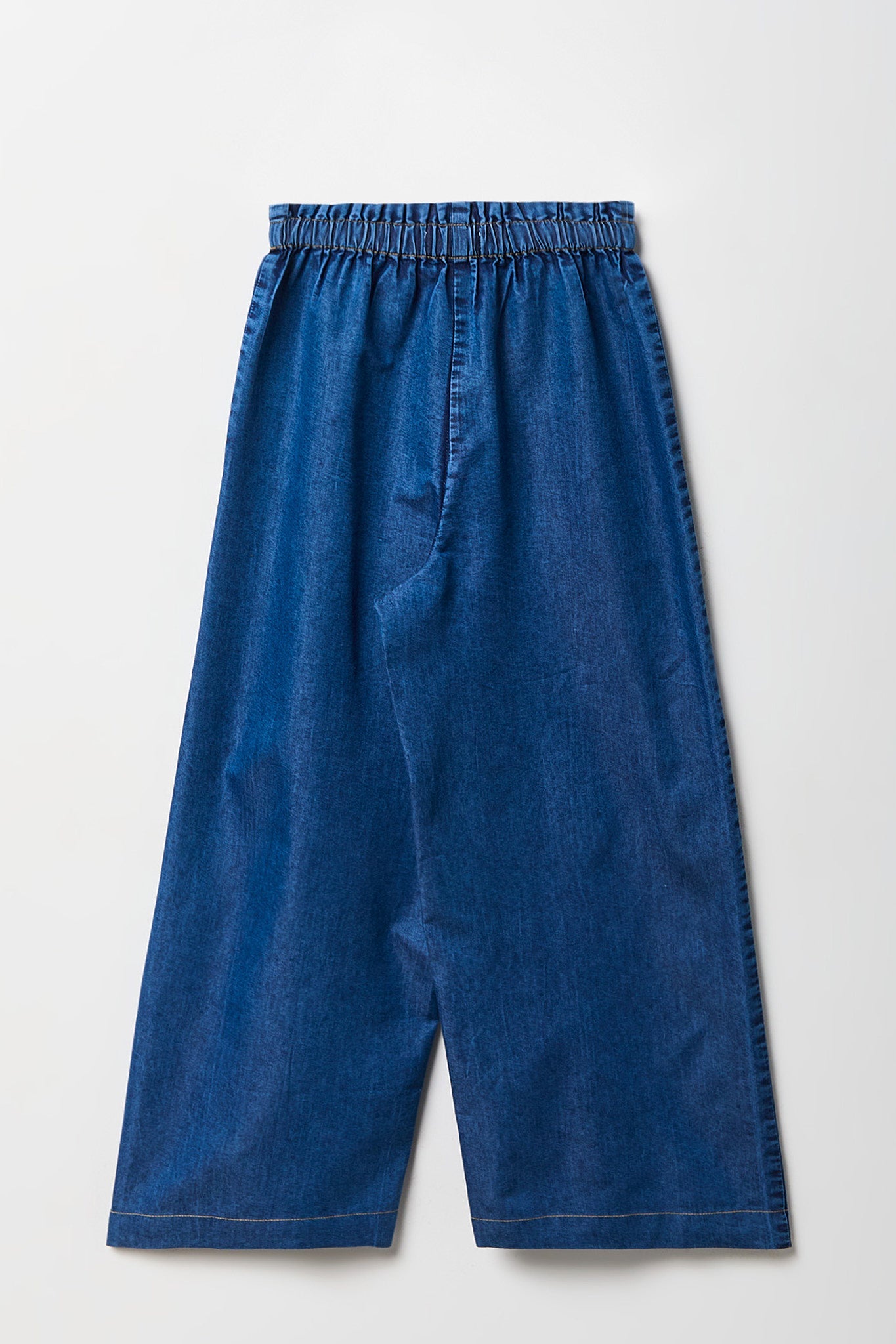 Girls Wide Leg Paperbag Jean