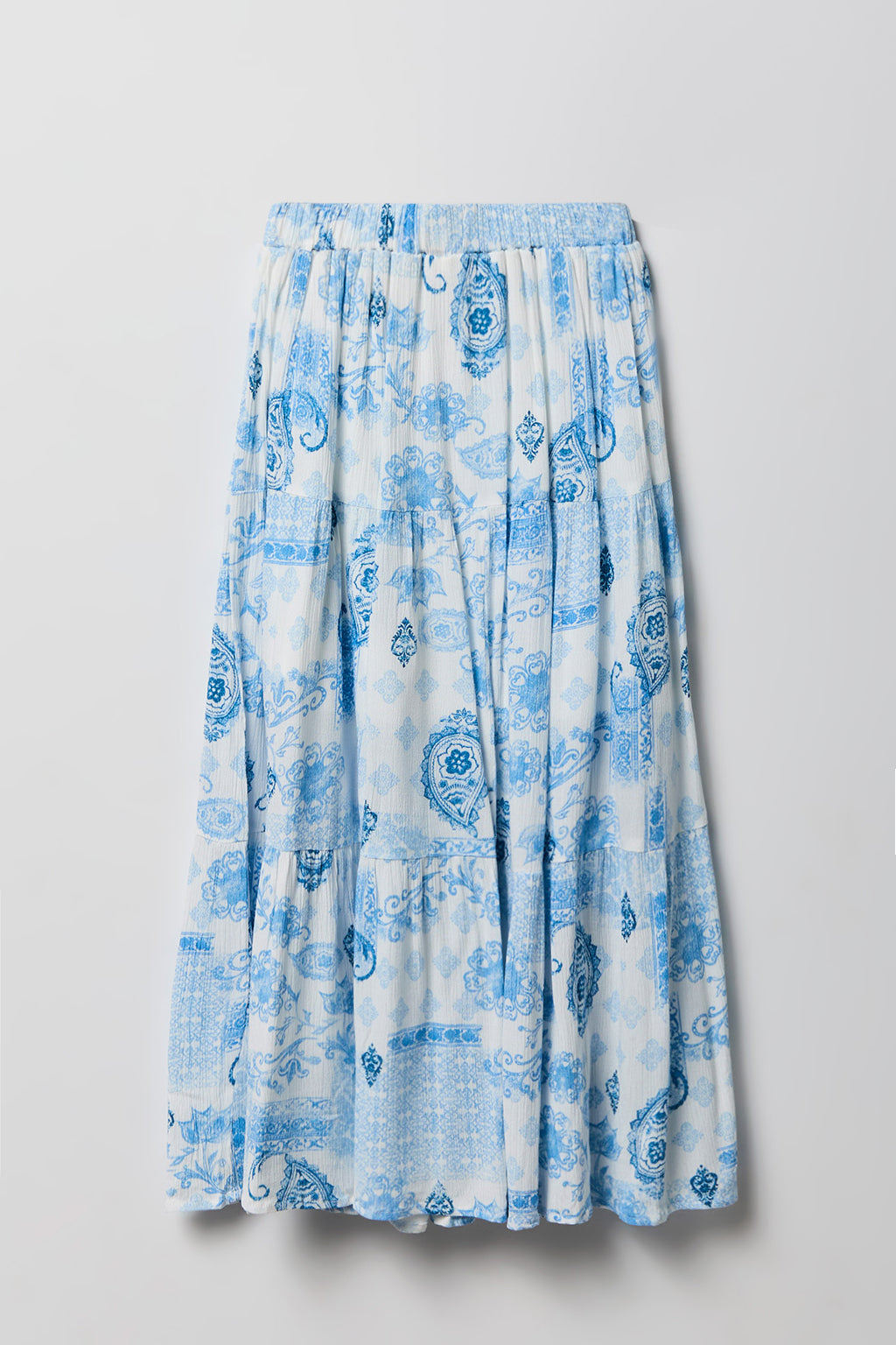 Girls Tiered Maxi Skirt