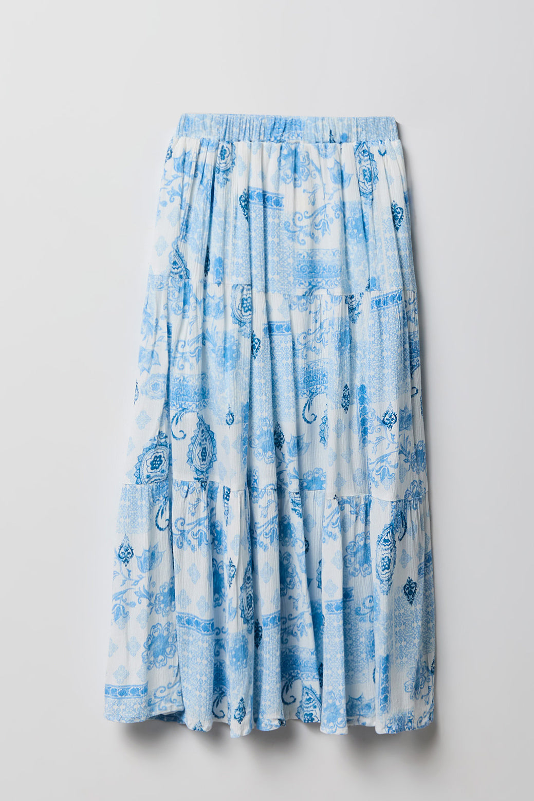 Girls Tiered Maxi Skirt