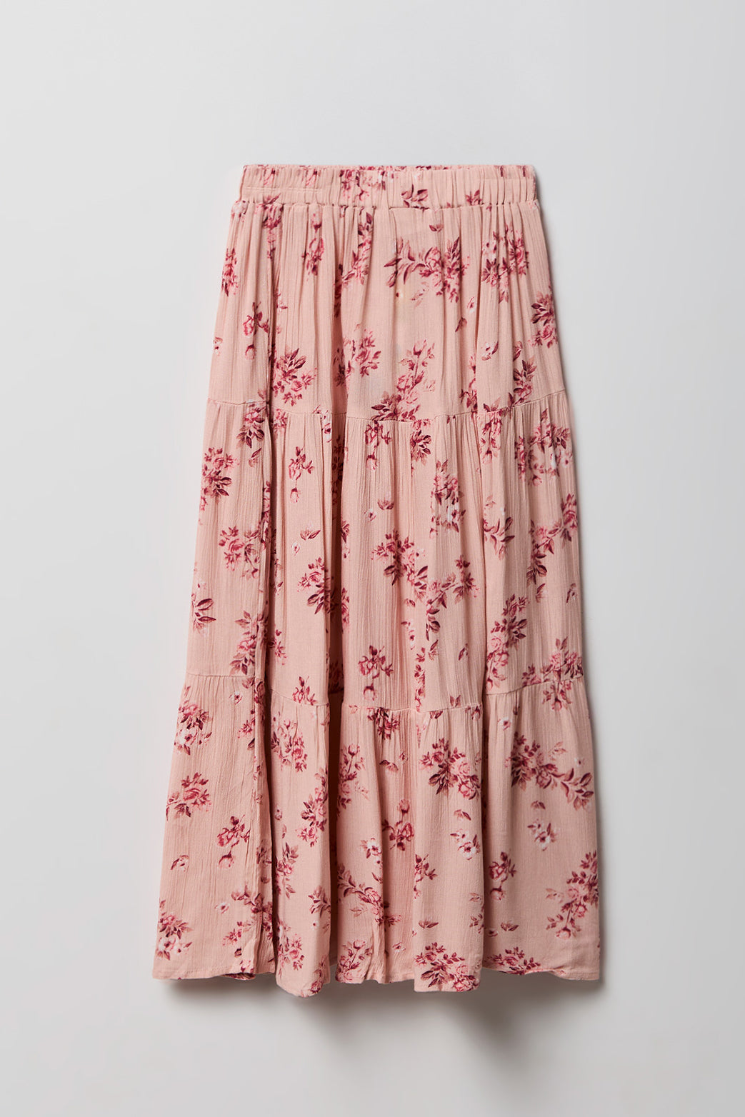 Girls Tiered Maxi Skirt