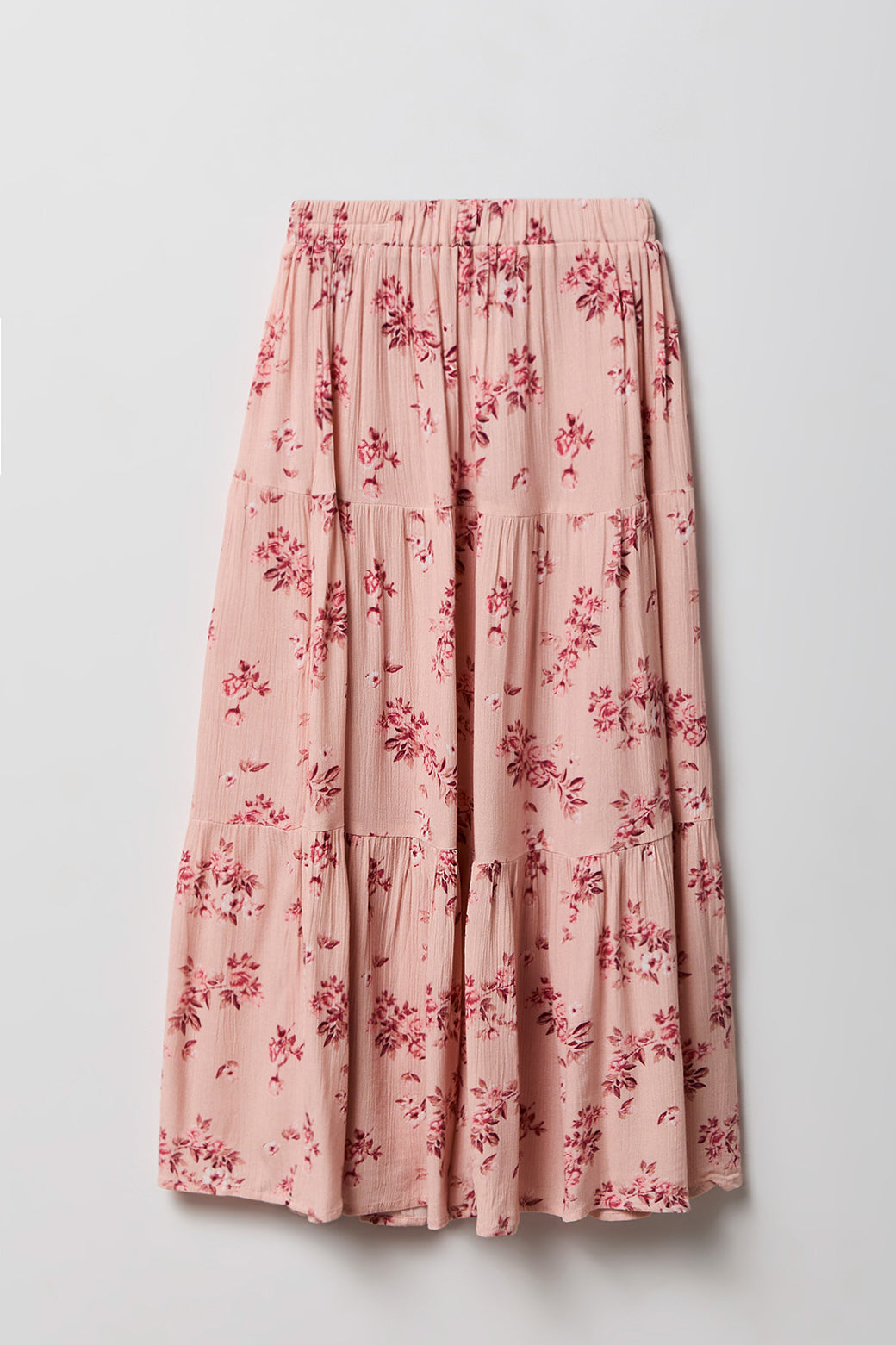Girls Tiered Maxi Skirt