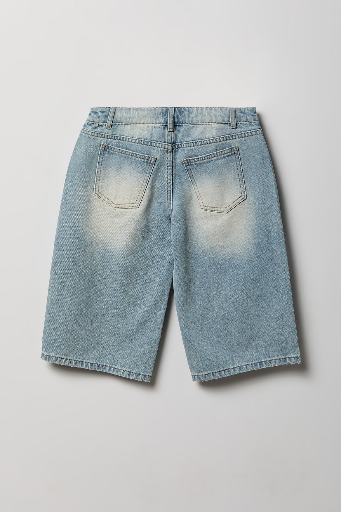 Girls Studded Low Rise Jort