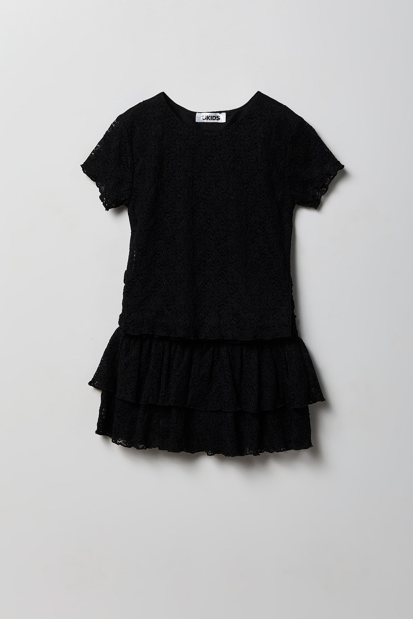 Girls Lace Tee & Skort Set