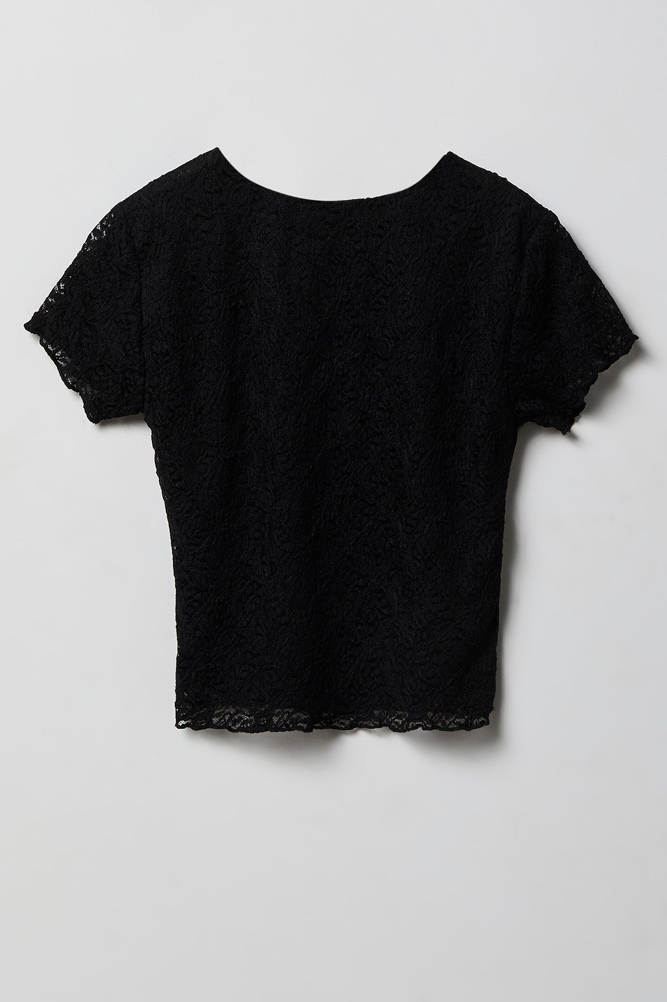 Girls Lace Tee & Skort Set