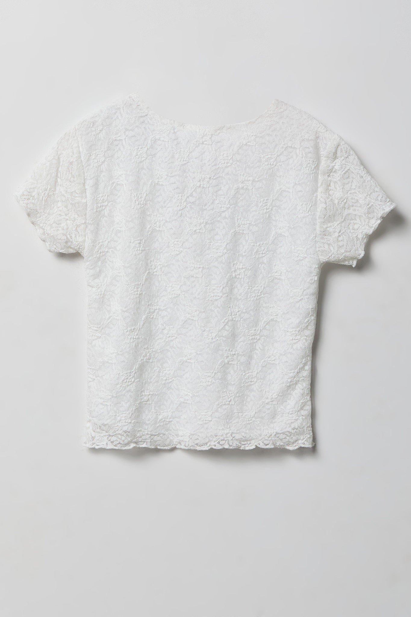 Girls Lace Tee & Skort Set