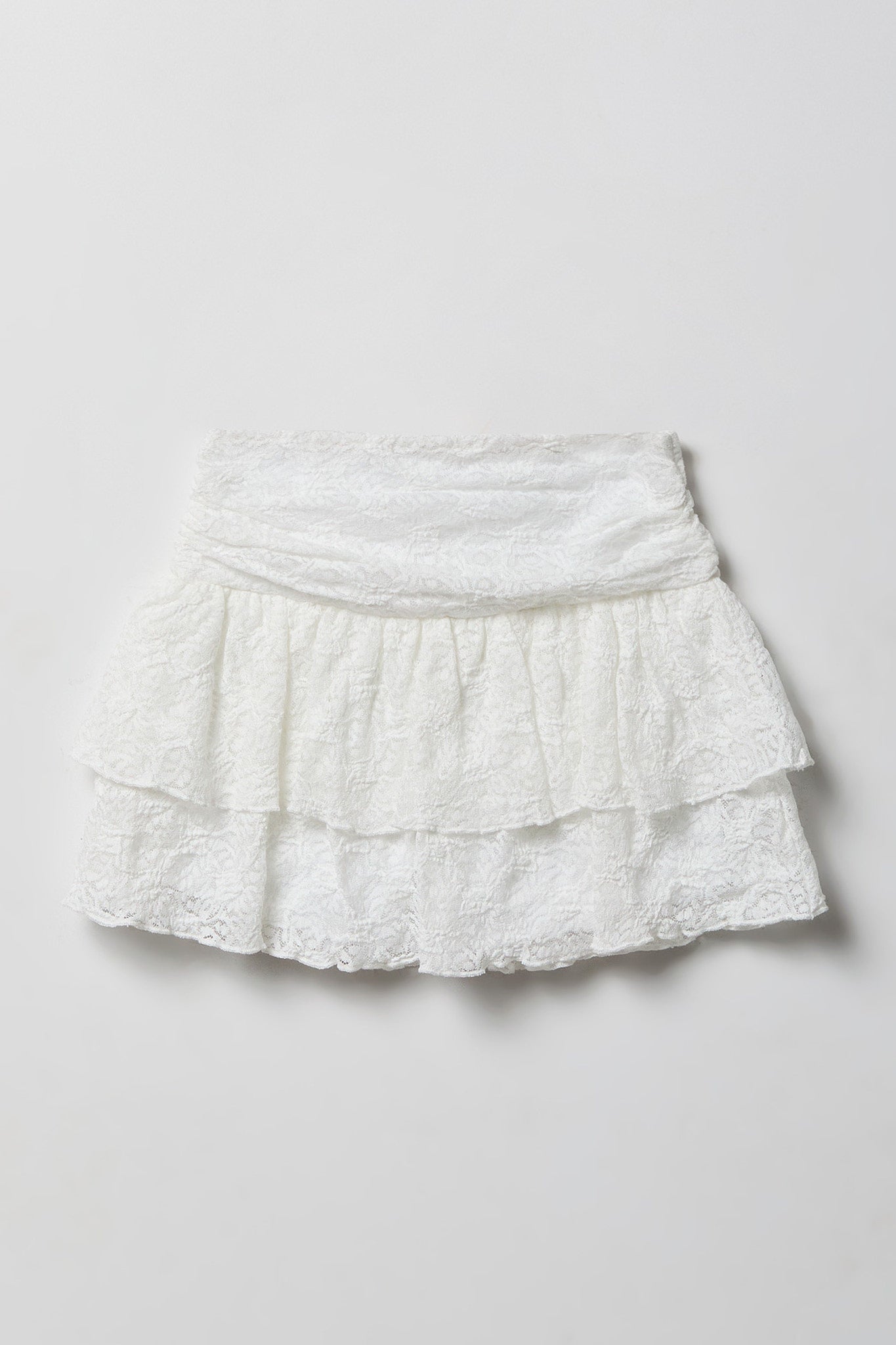 Girls Lace Tee & Skort Set