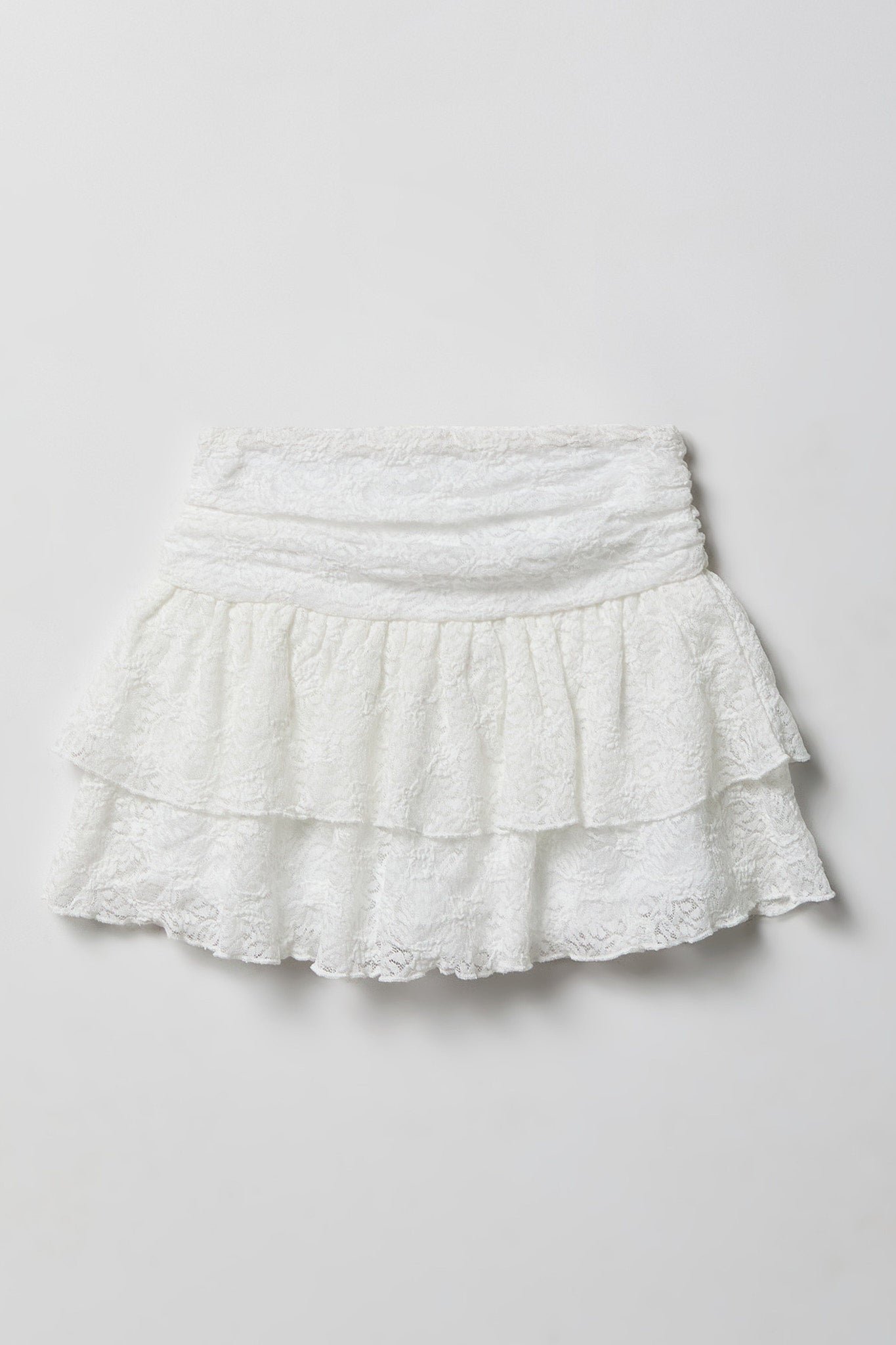 Girls Lace Tee & Skort Set