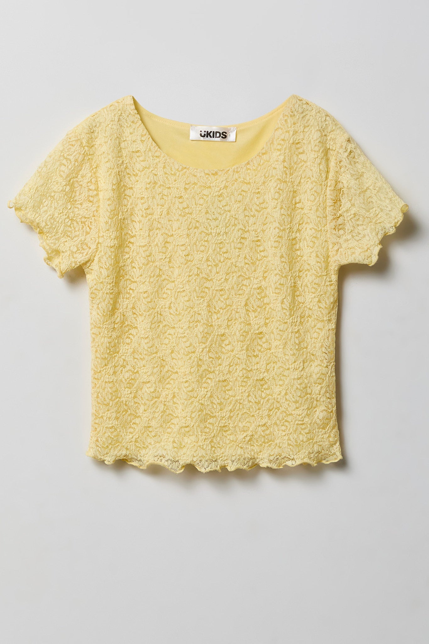 Girls Lace Tee & Skort Set