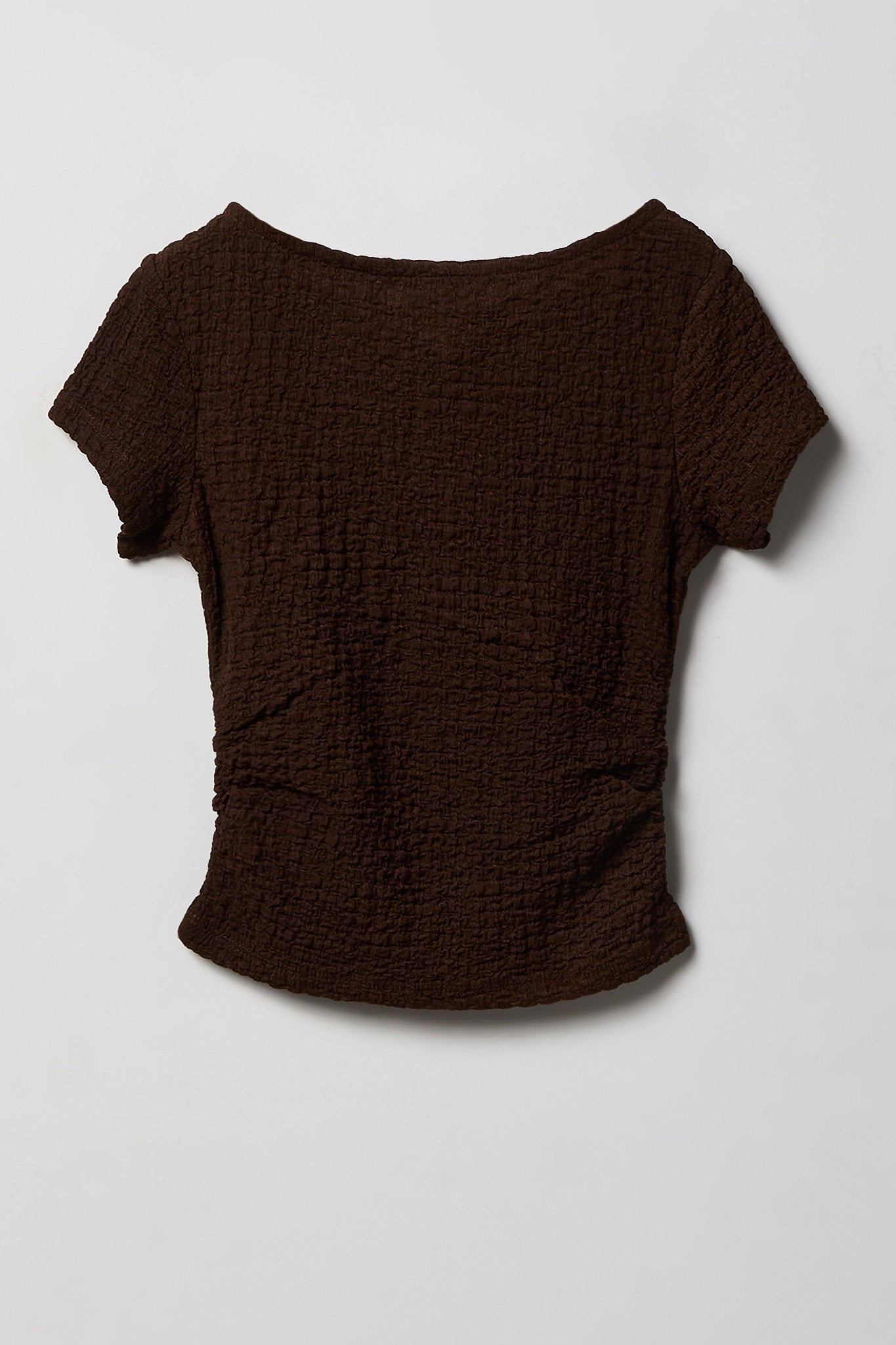 Girls Textured Top & Pant Set