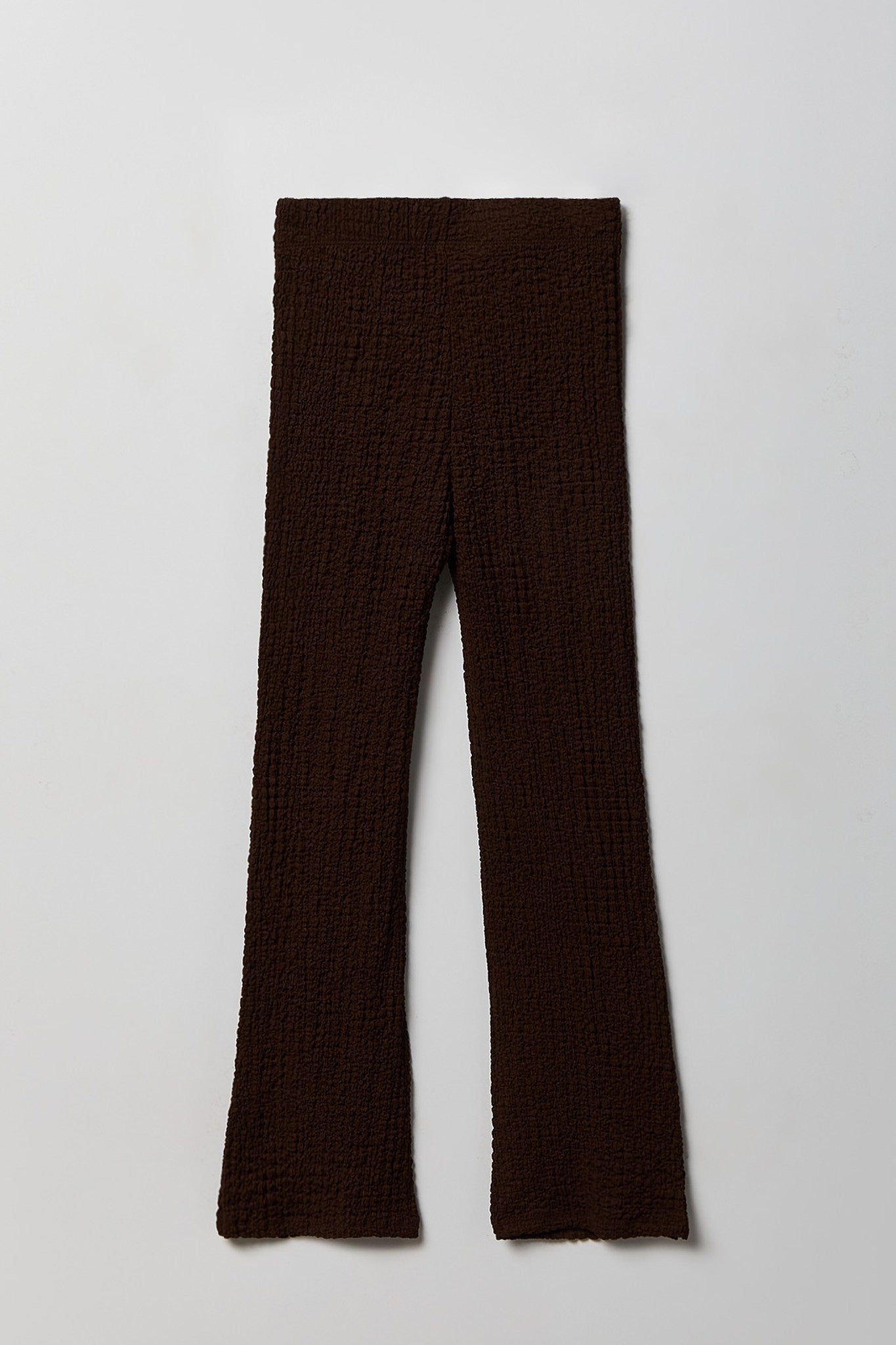 Girls Textured Top & Pant Set
