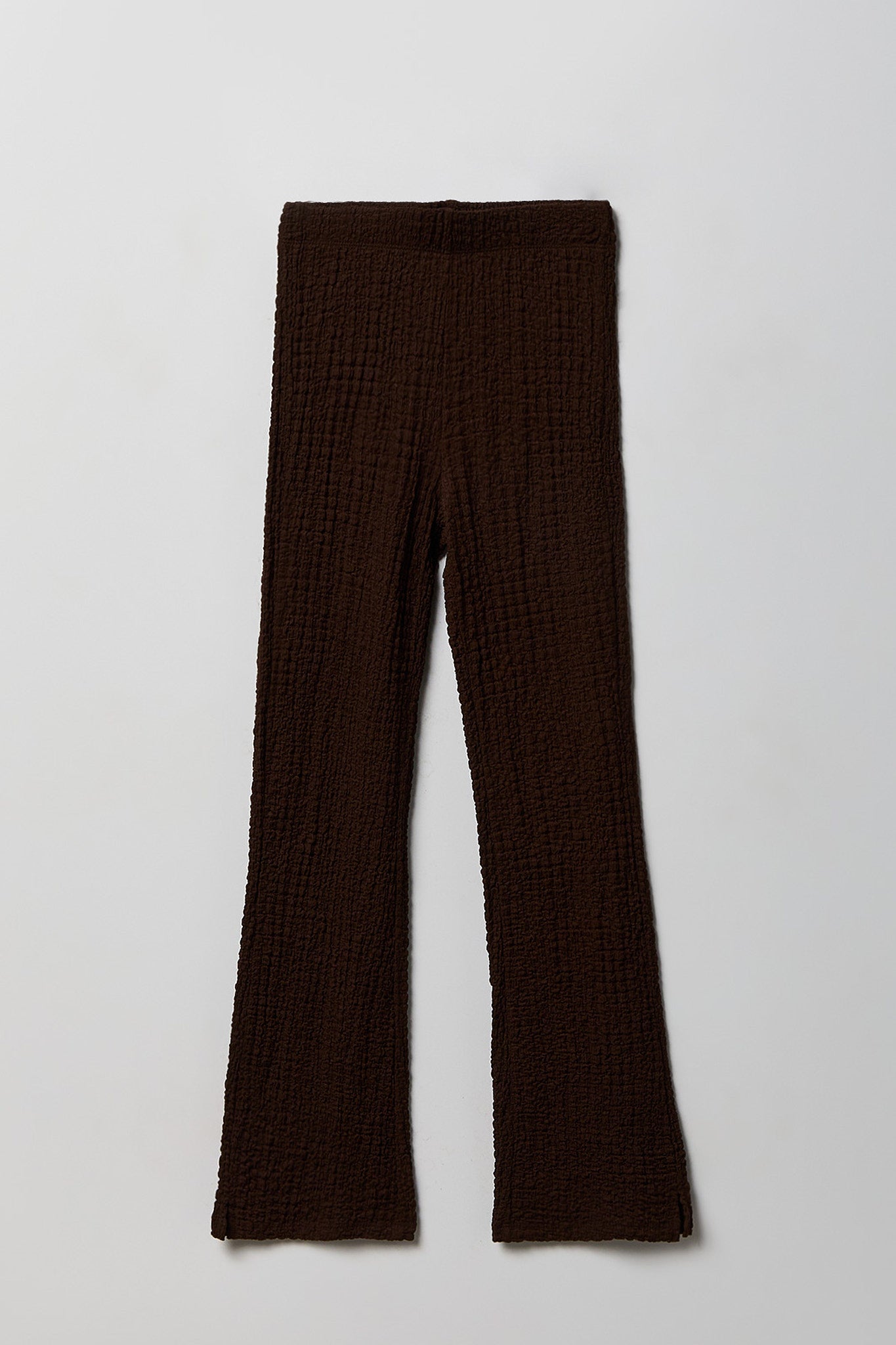 Girls Textured Top & Pant Set