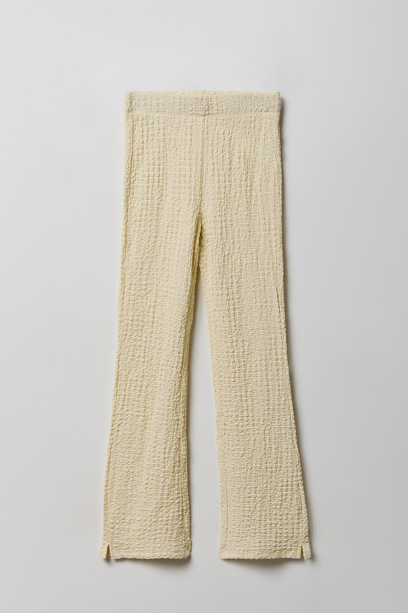 Girls Textured Top & Pant Set