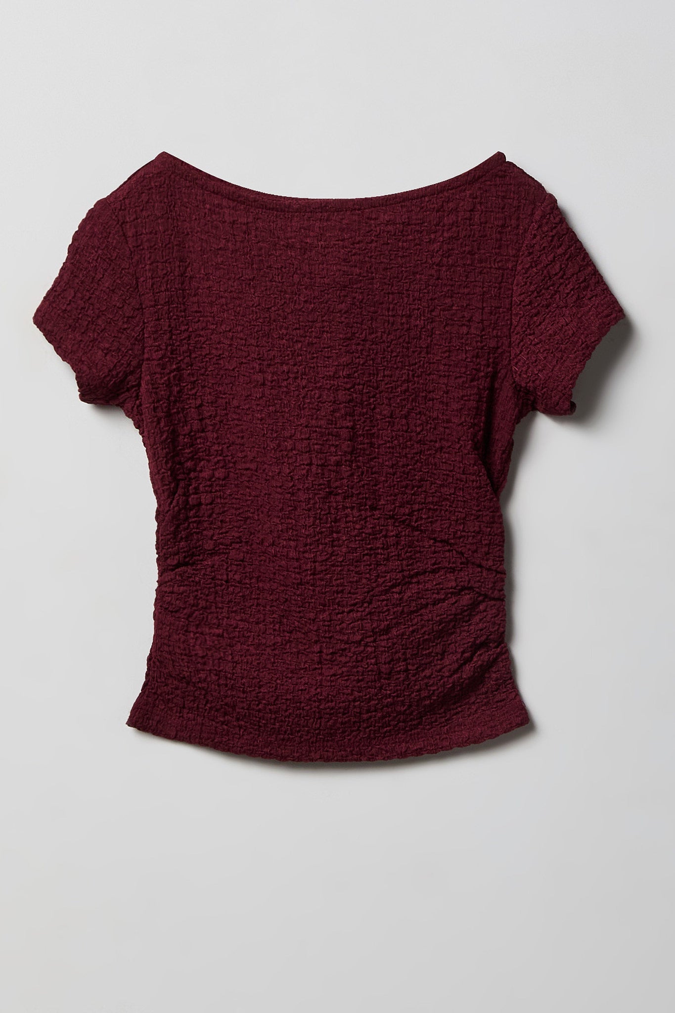Girls Textured Top & Pant Set