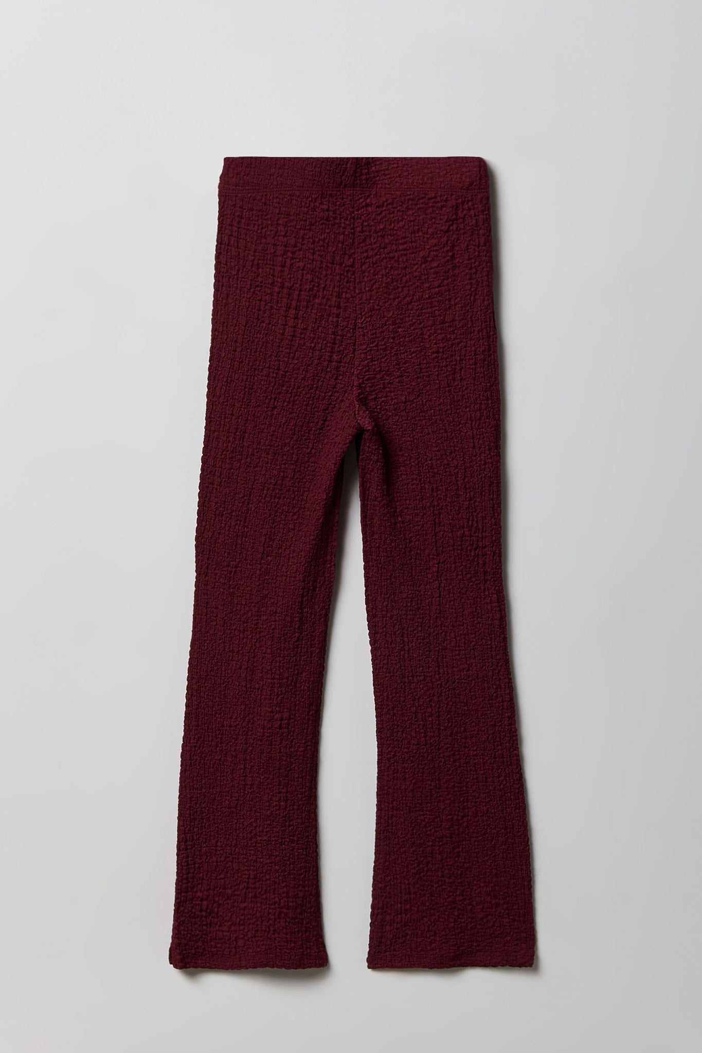 Girls Textured Top & Pant Set