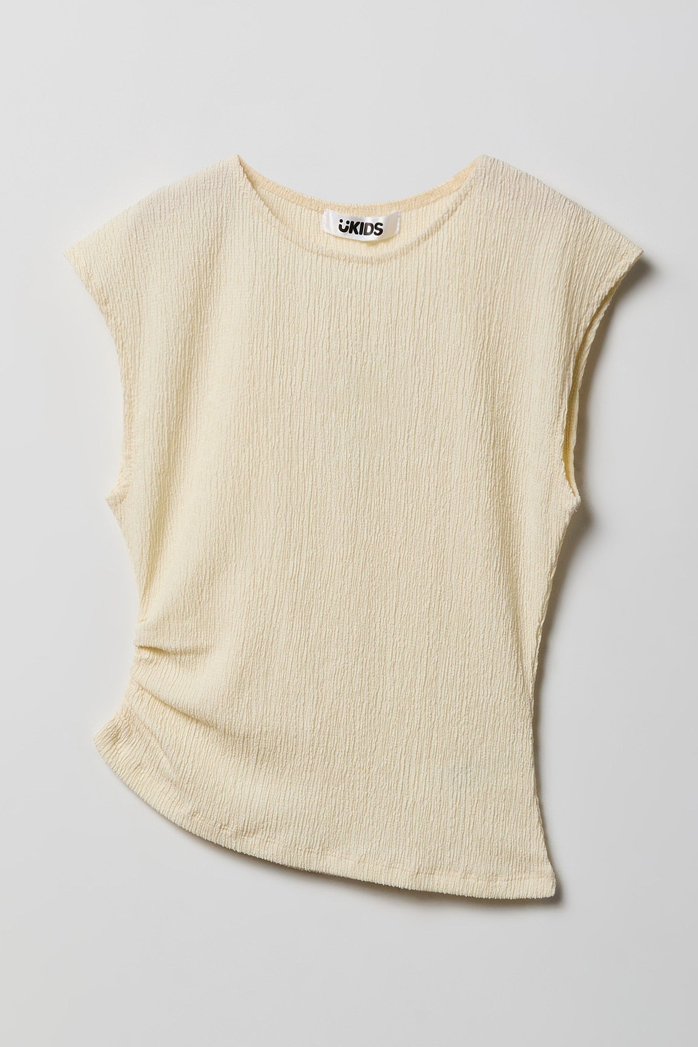 Girls Textured Top & Pant Set
